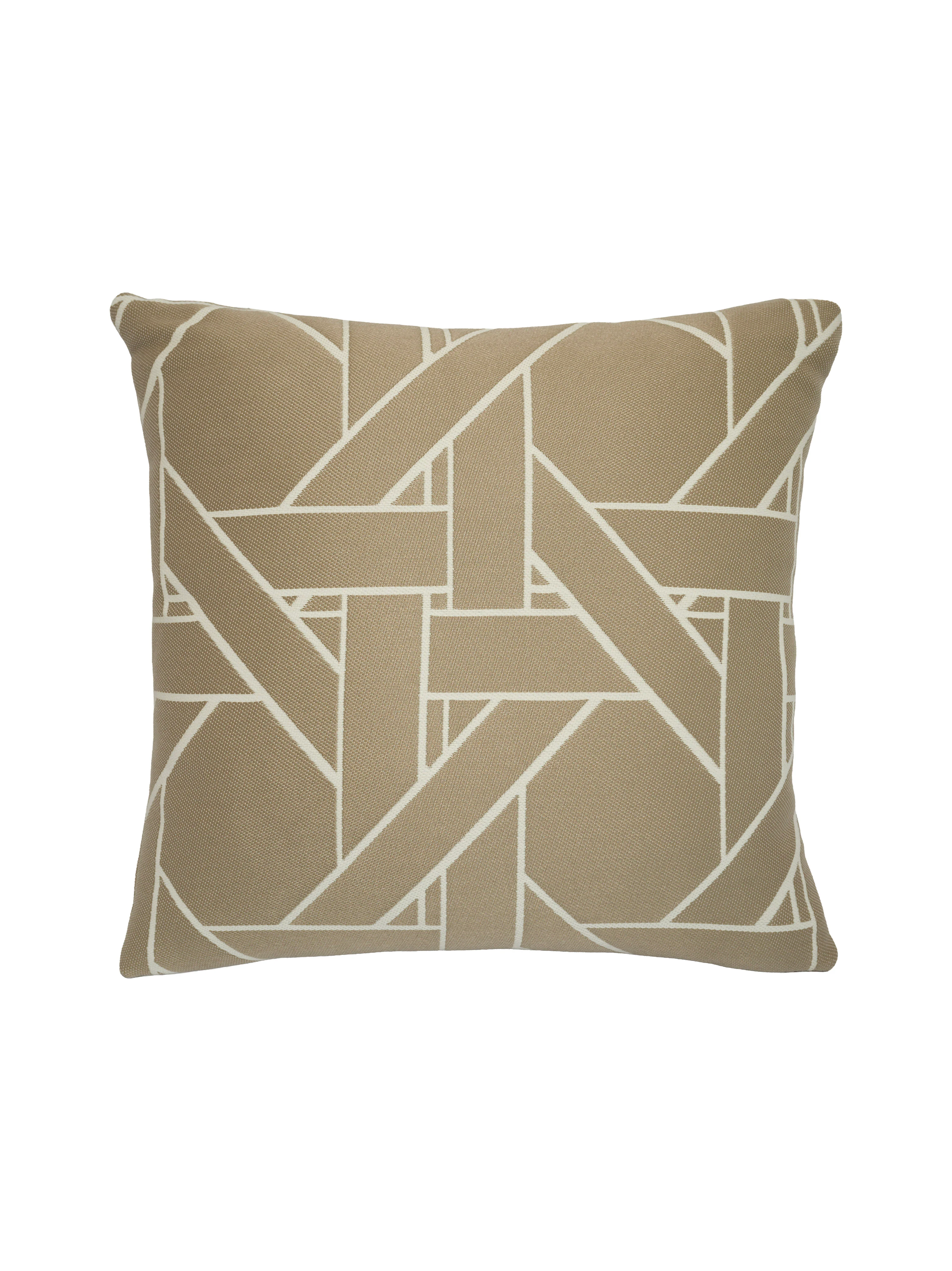 Outdoor Kumaş Geometrik Kare Yastık