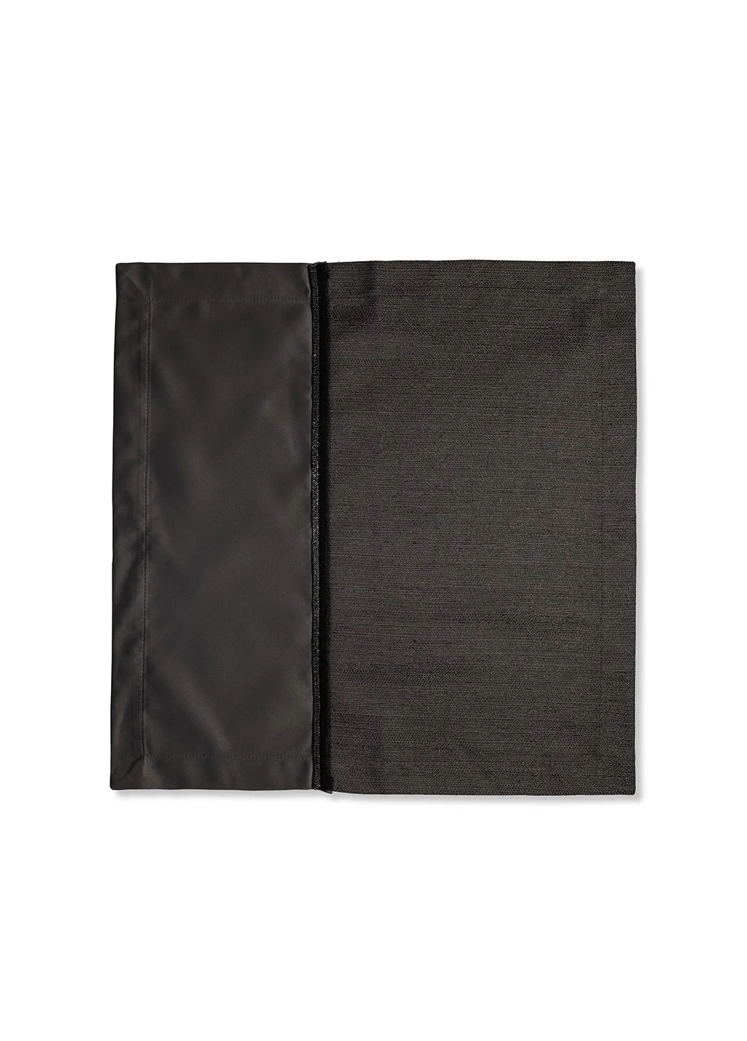 Vizon Renk Siyah Kenarlı Taşlı Peçete