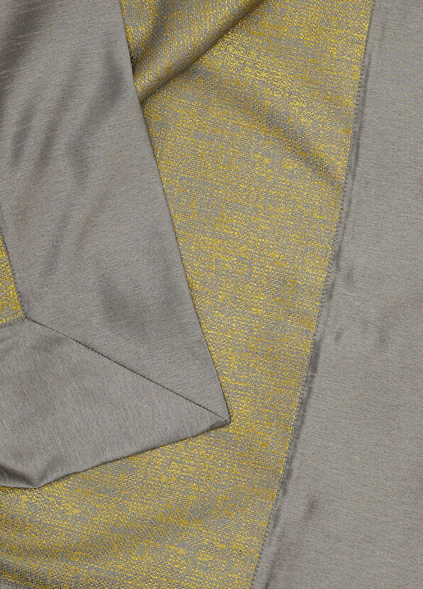 Yeşil Dokulu Keten Masa Örtüsü