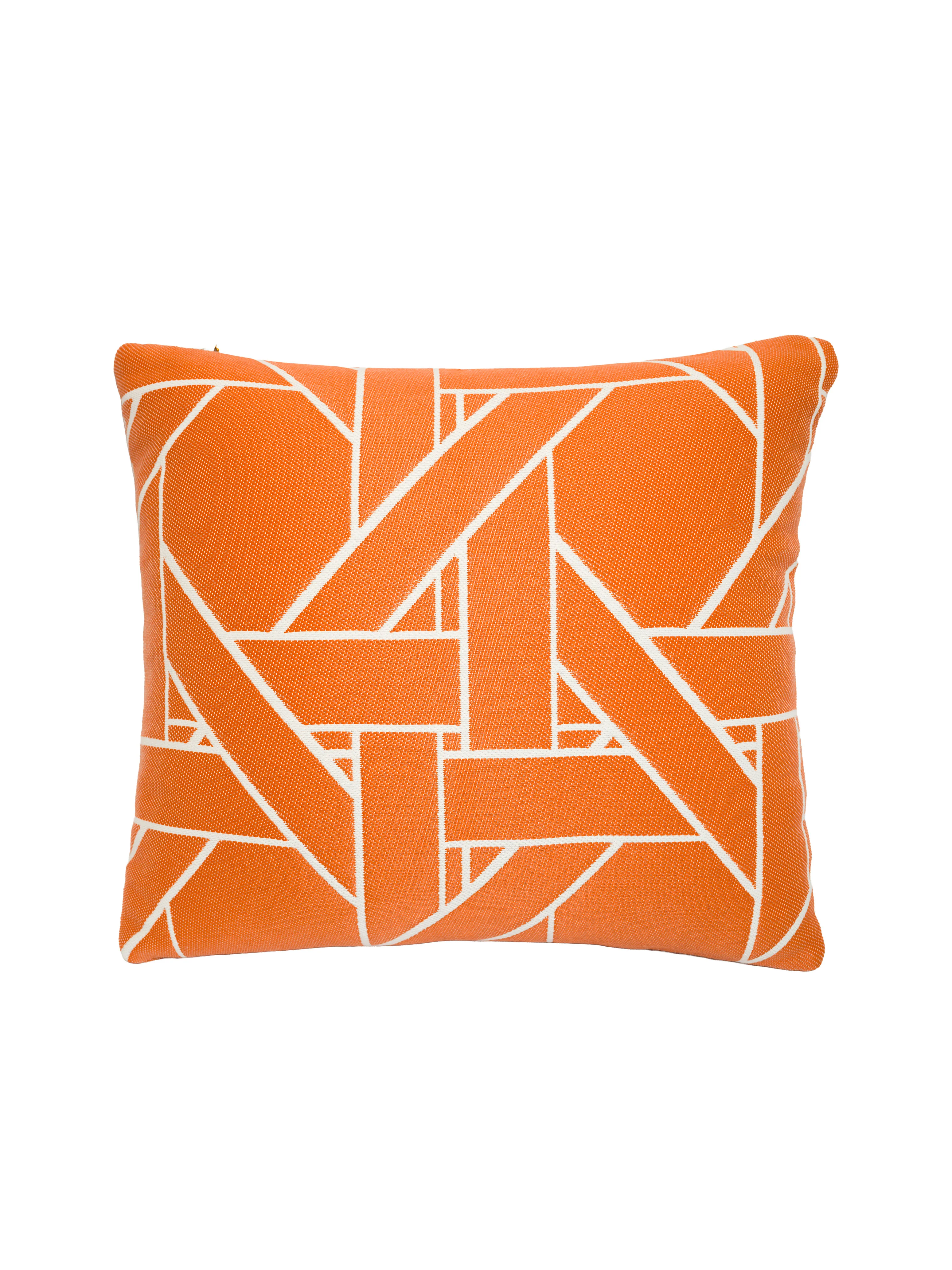 Outdoor Kumaş Geometrik Kare Yastık