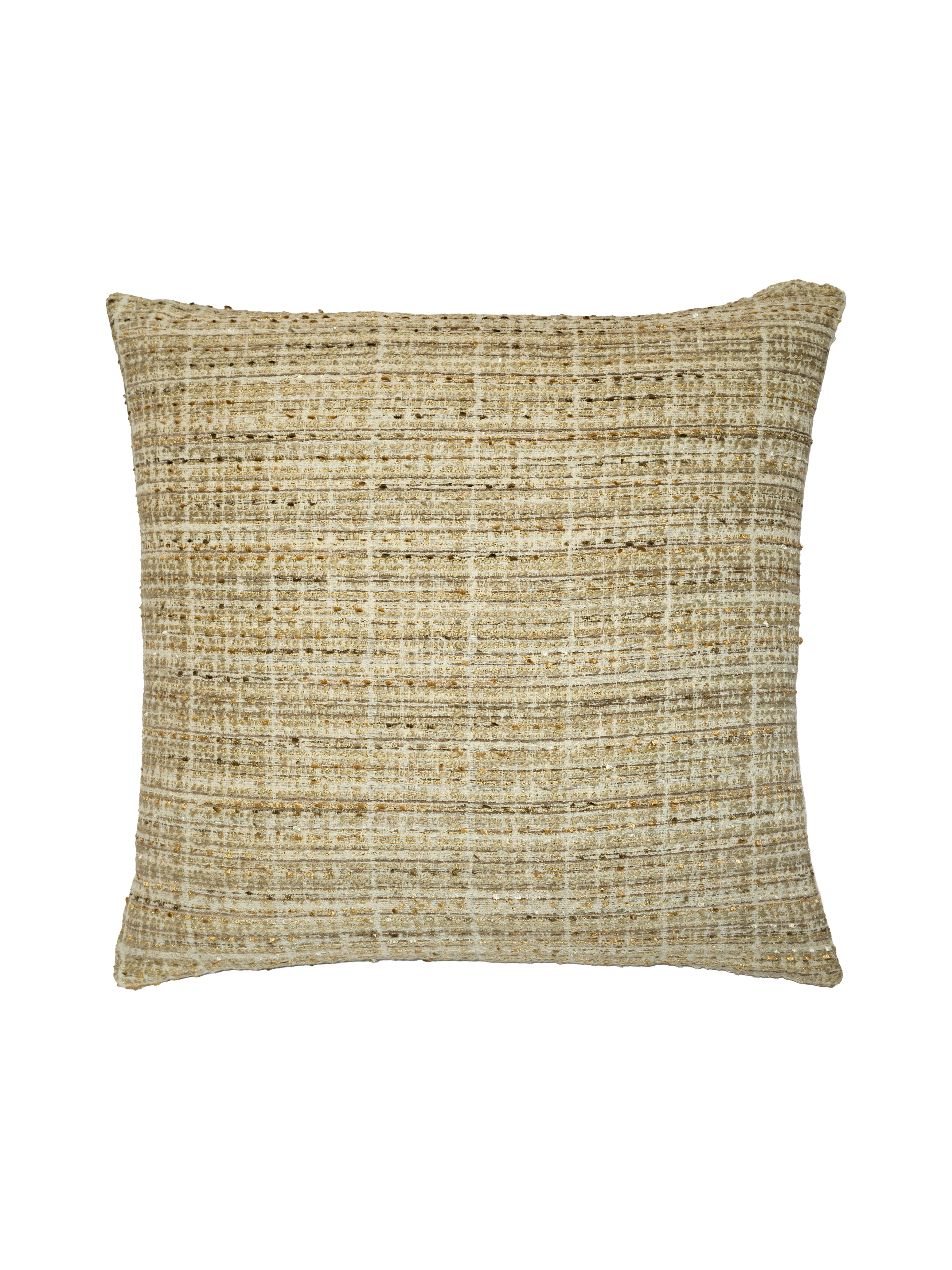 Yaldızlı Dokulu Yastık