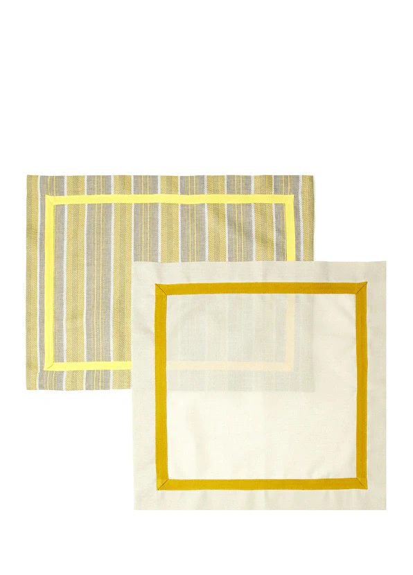 Tekne Serisi 4'lü Amerikan servisi ve peçete seti