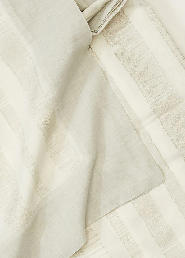 Krem Keten Masa Örtüsü