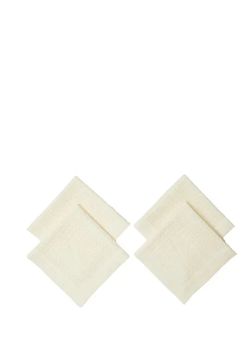 4'lü Krem File Peçete Seti