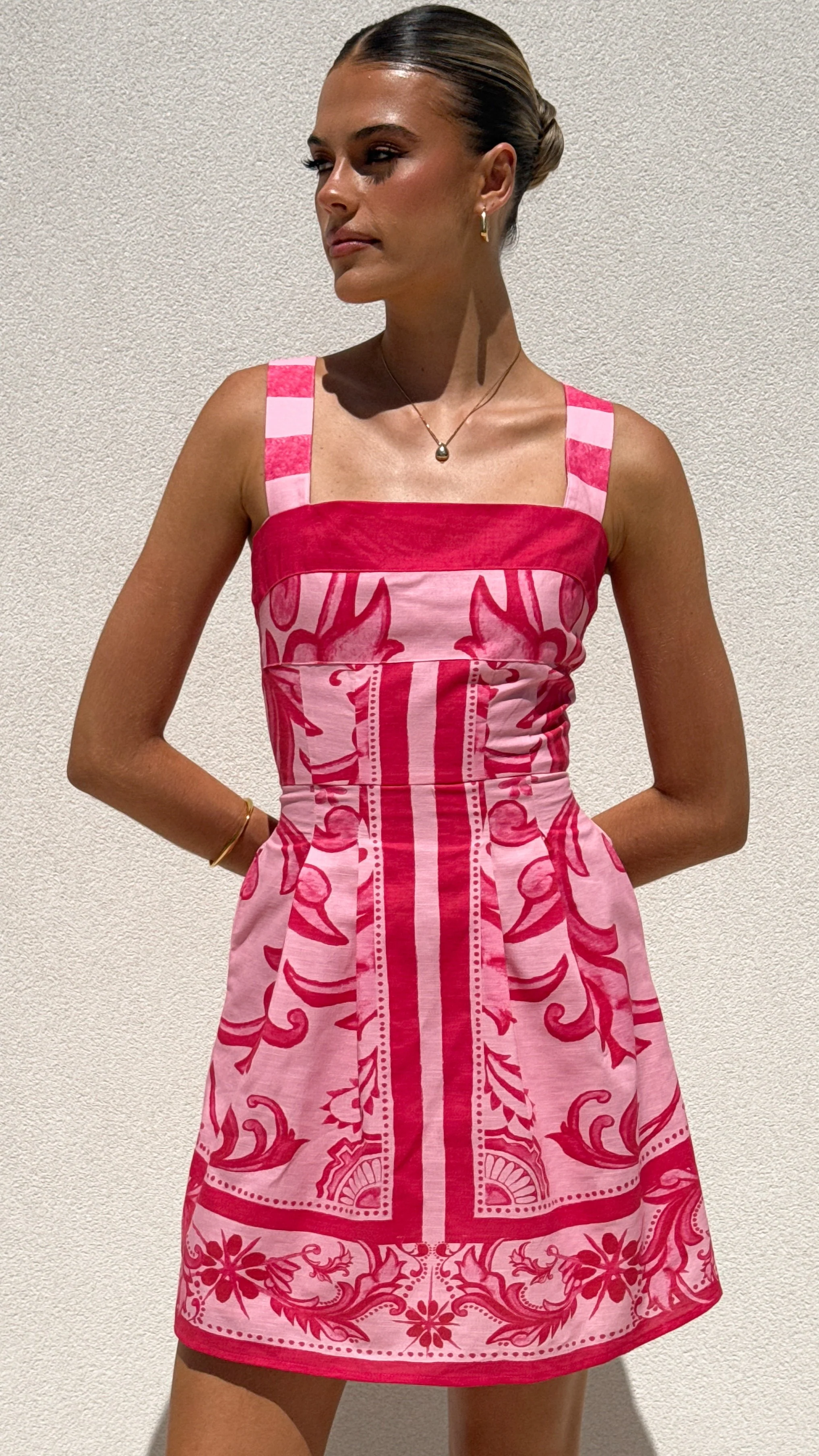 Maegan Mini Dress - Pink