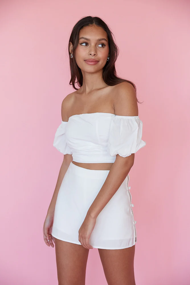 Beck Button Mini Skort