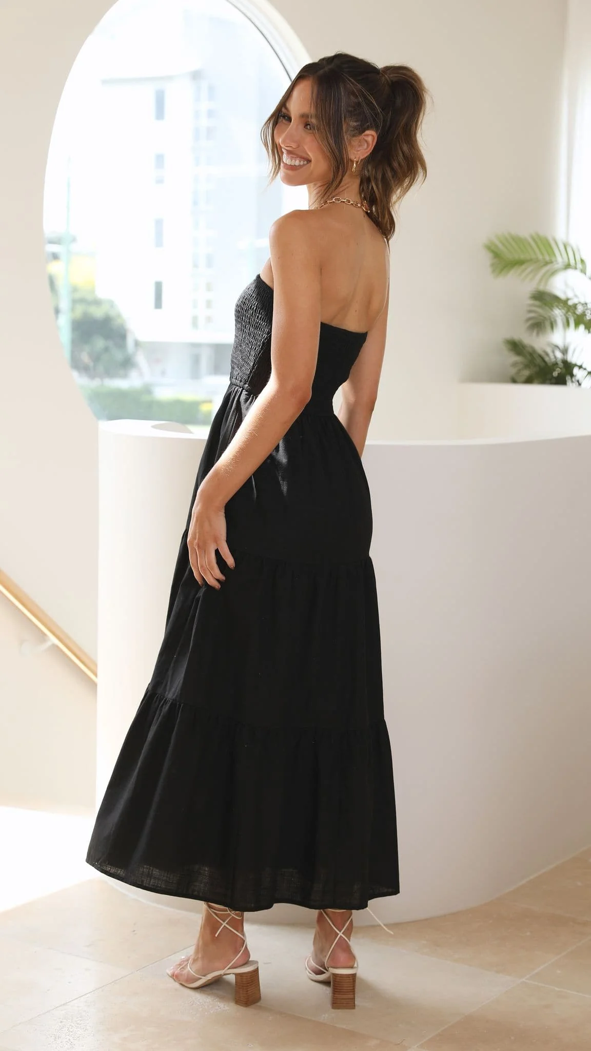 Brooke Maxi Dress - Black