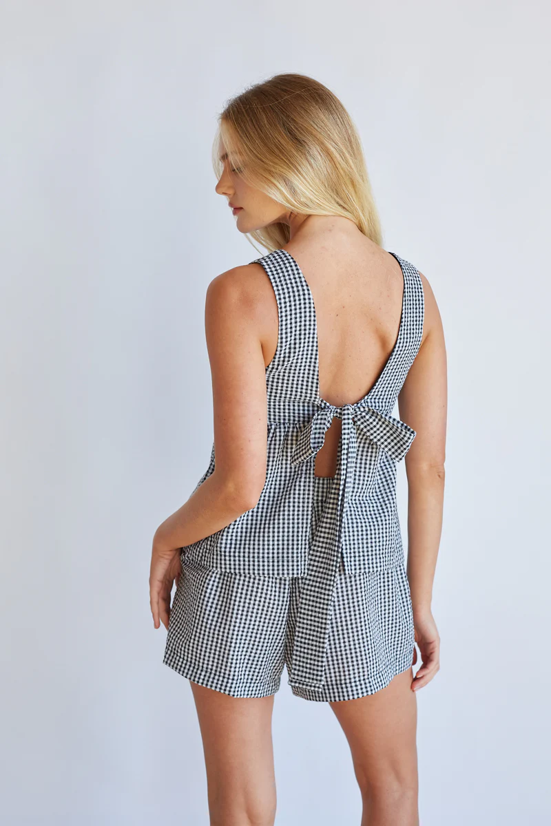 Rowan Gingham Shorts