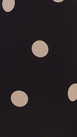 Jianna Maxi Dress - Black/Cream Polka