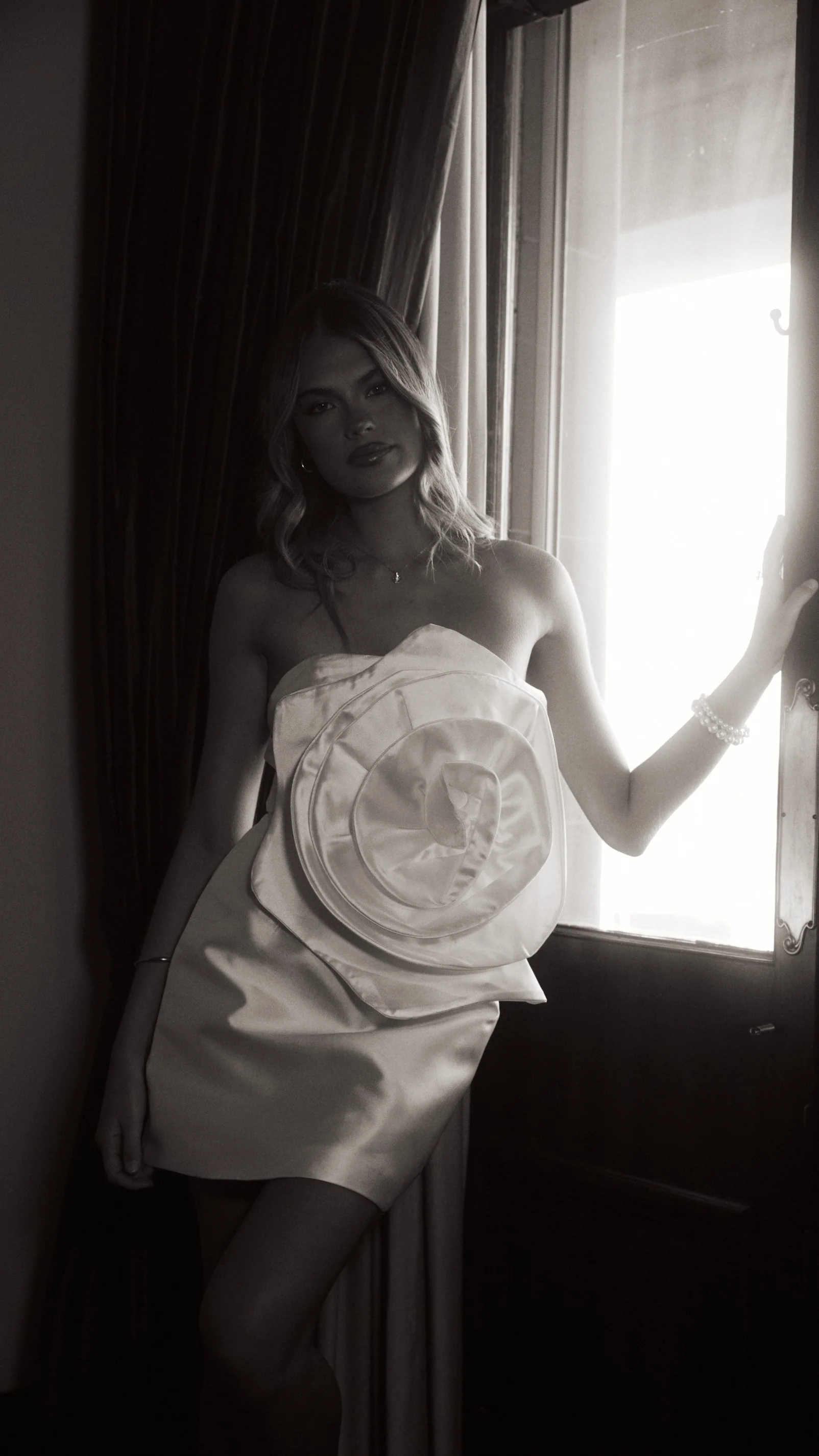 Paris Mini Dress - White