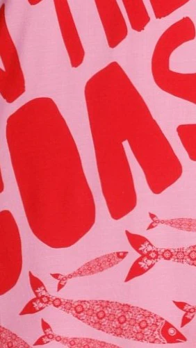 Amara Mini Dress - Pink/Red Tide