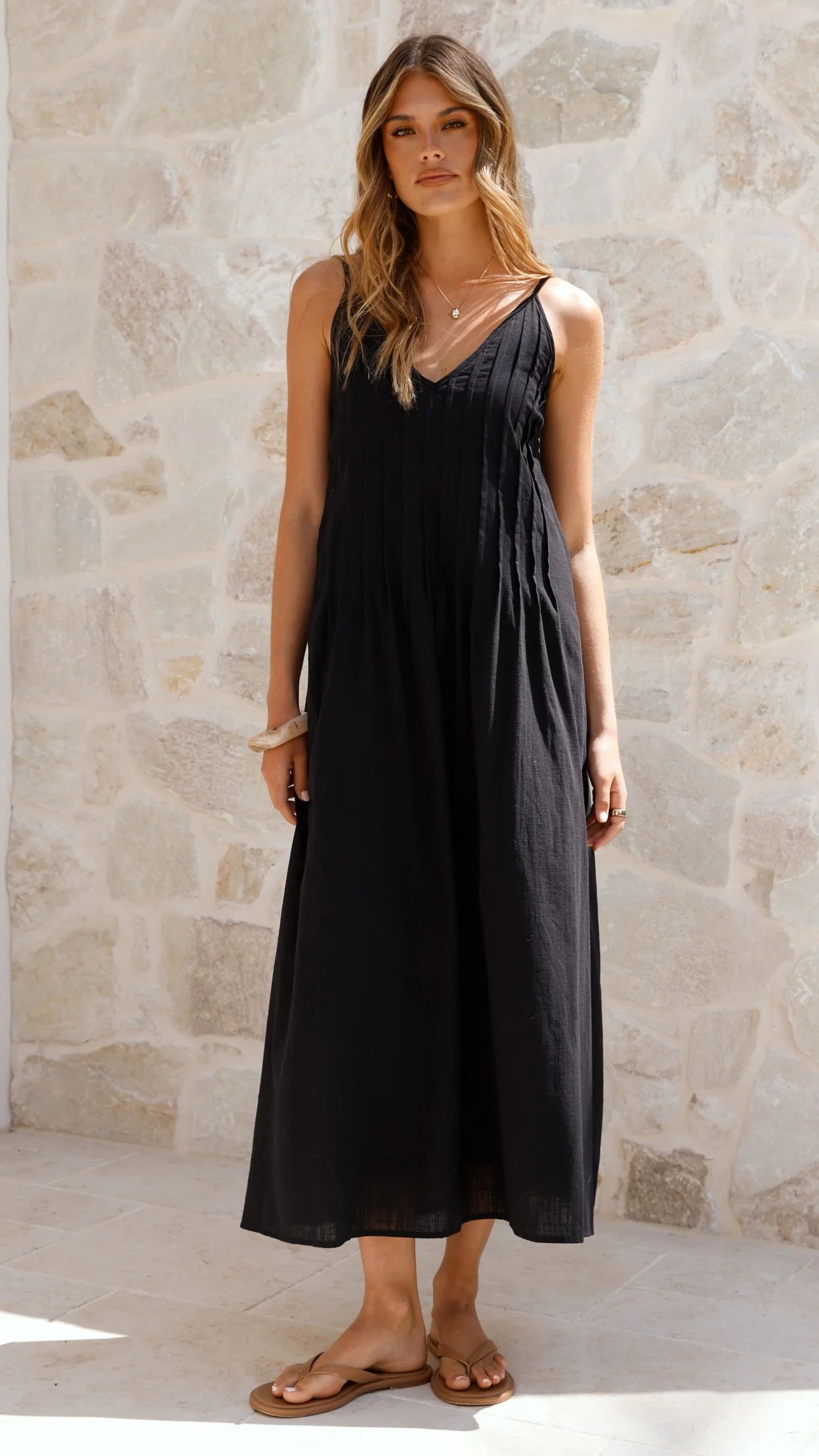 Aspen Maxi Dress - Black