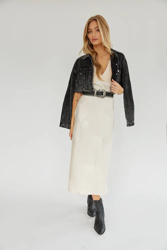 Dahlia Halter Midi Dress