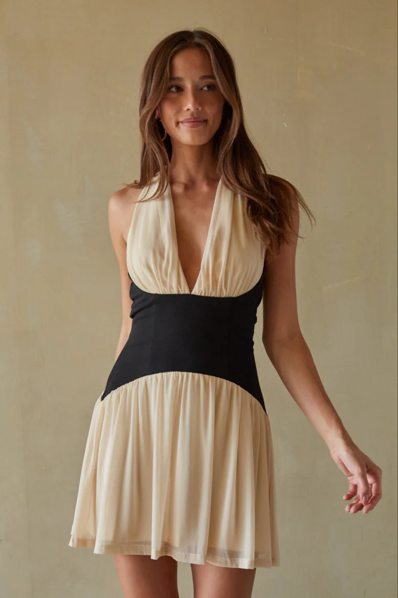 Reeve Halter Mini Dress