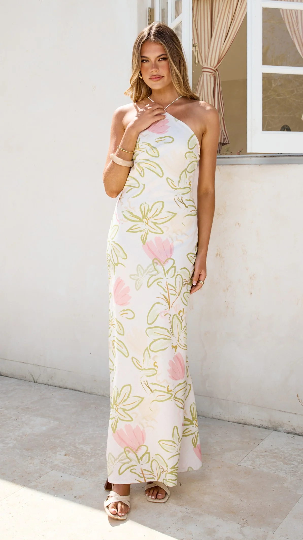 Chiara Maxi Dress - Primavera Print