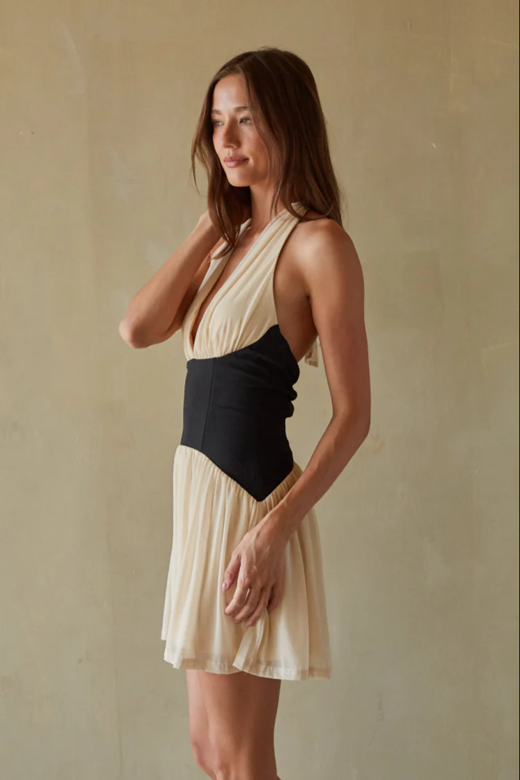 Reeve Halter Mini Dress