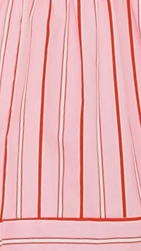 Caju Maxi Dress - Pink Stripe