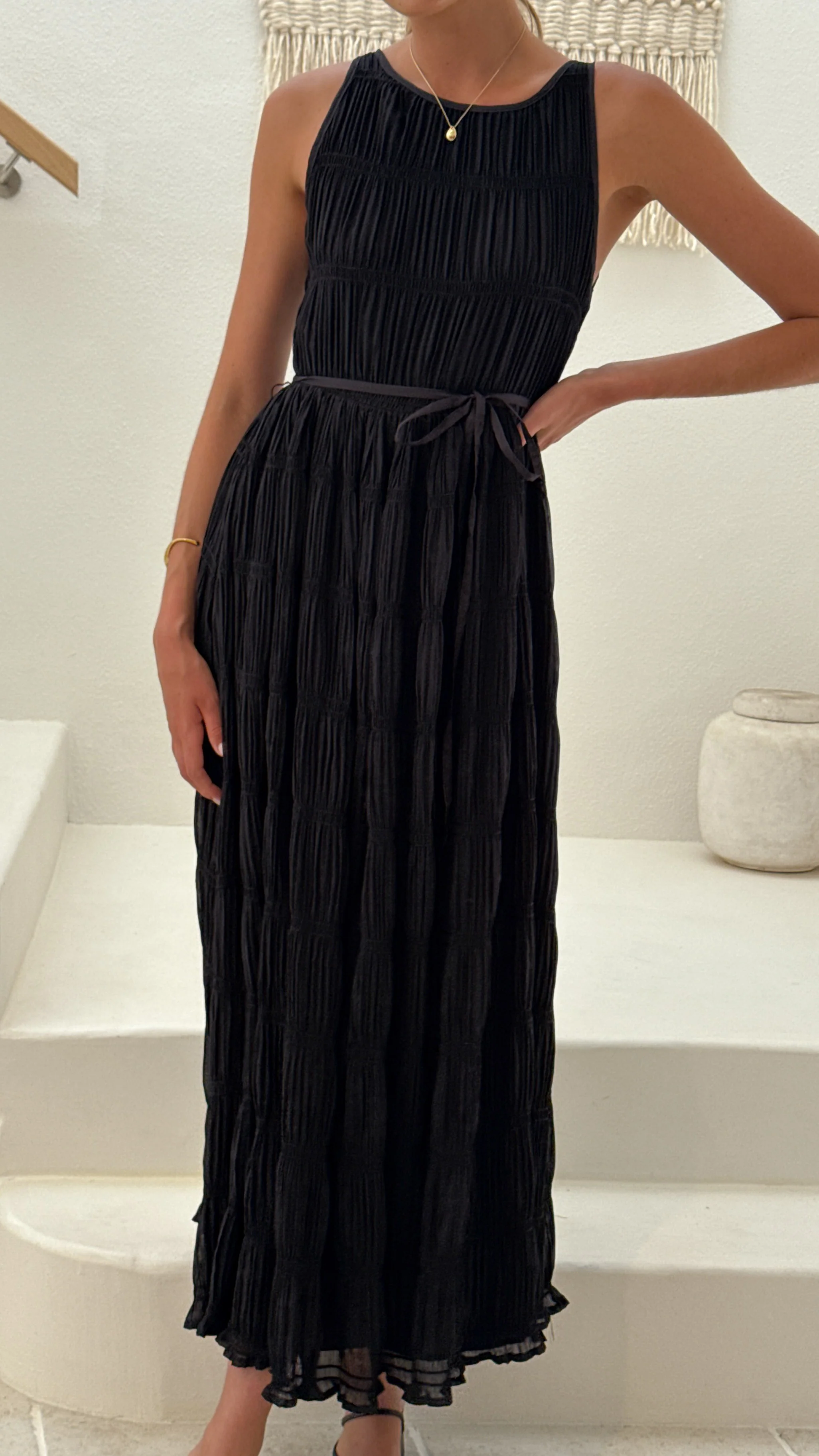 Lassie Maxi Dress - Black