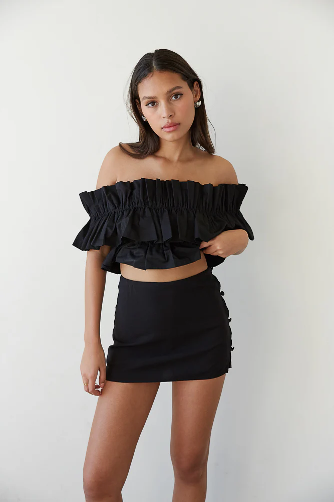 Beck Button Mini Skort