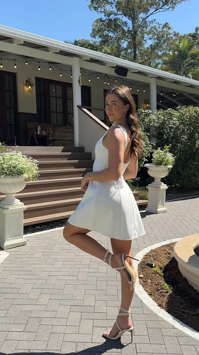 Rafiki Mini Dress - White