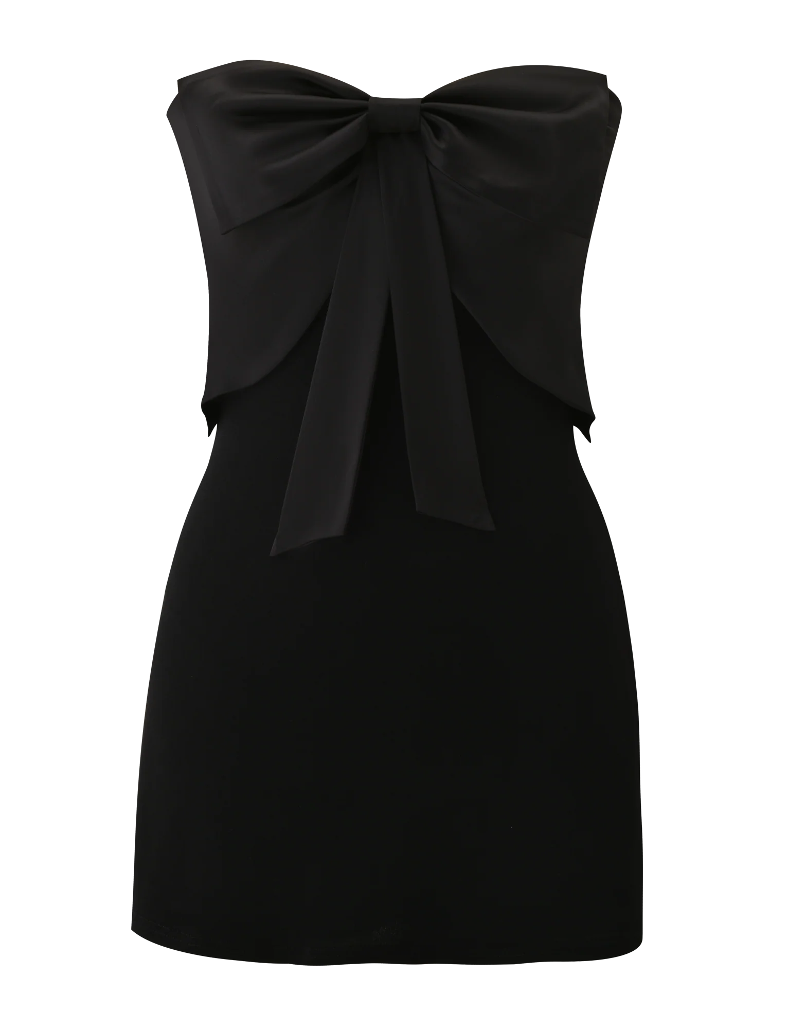 GROVE MINI DRESS - BLACK