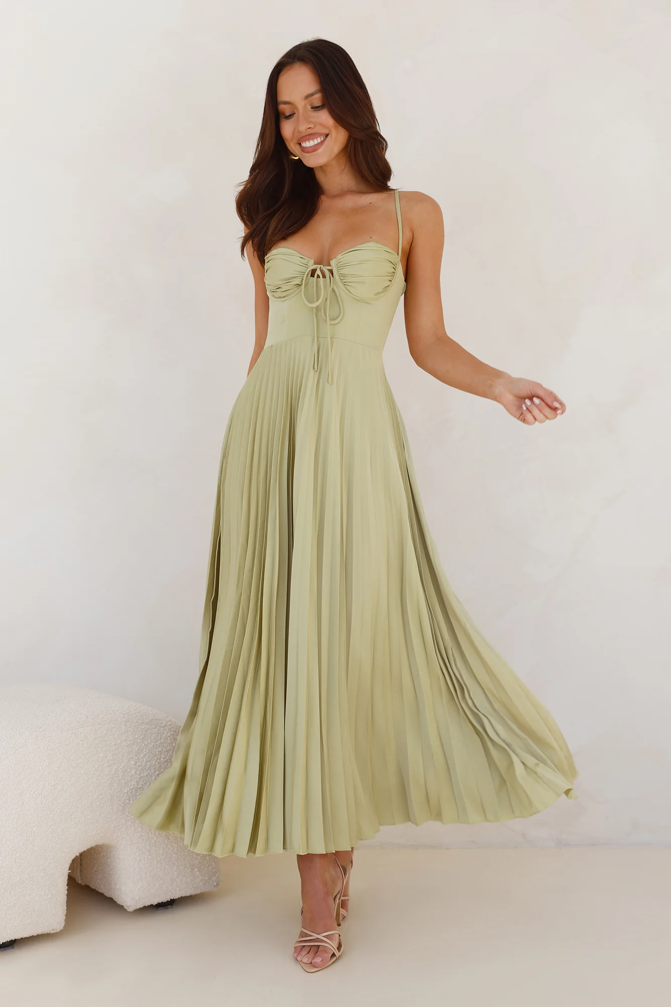Classy Lover Maxi Dress Green