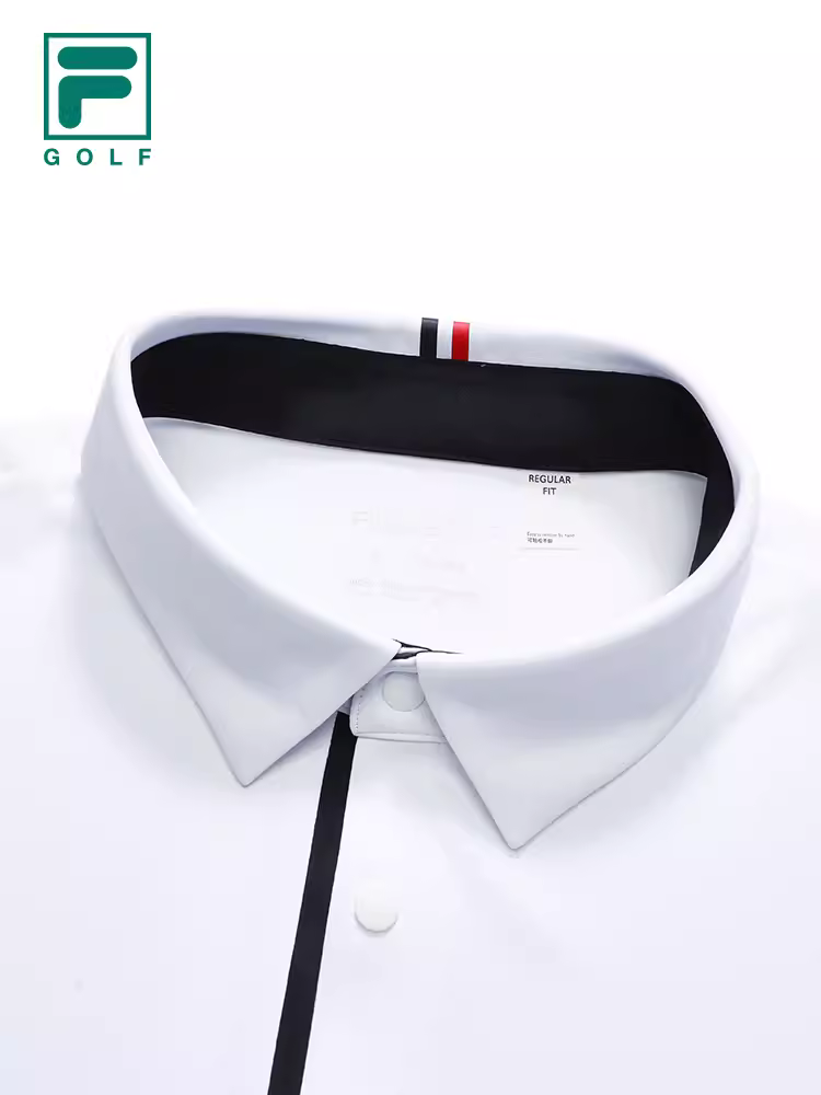 FILA men's golf elite short-sleeved POLO shirt sun protection and anti-UV sports T-shirt