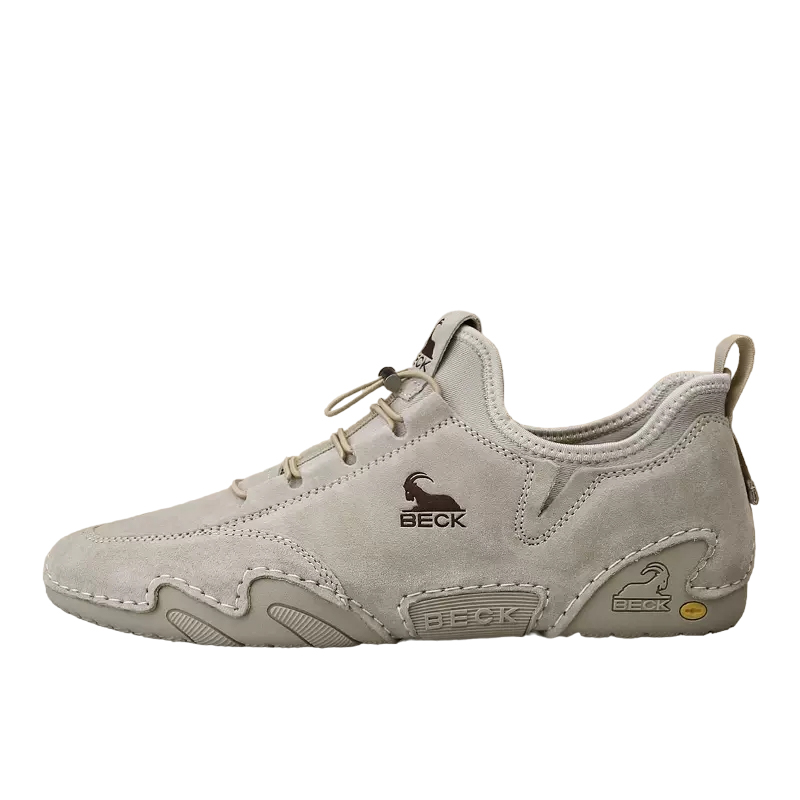 Skórzane buty na co dzień z miękką podeszwą