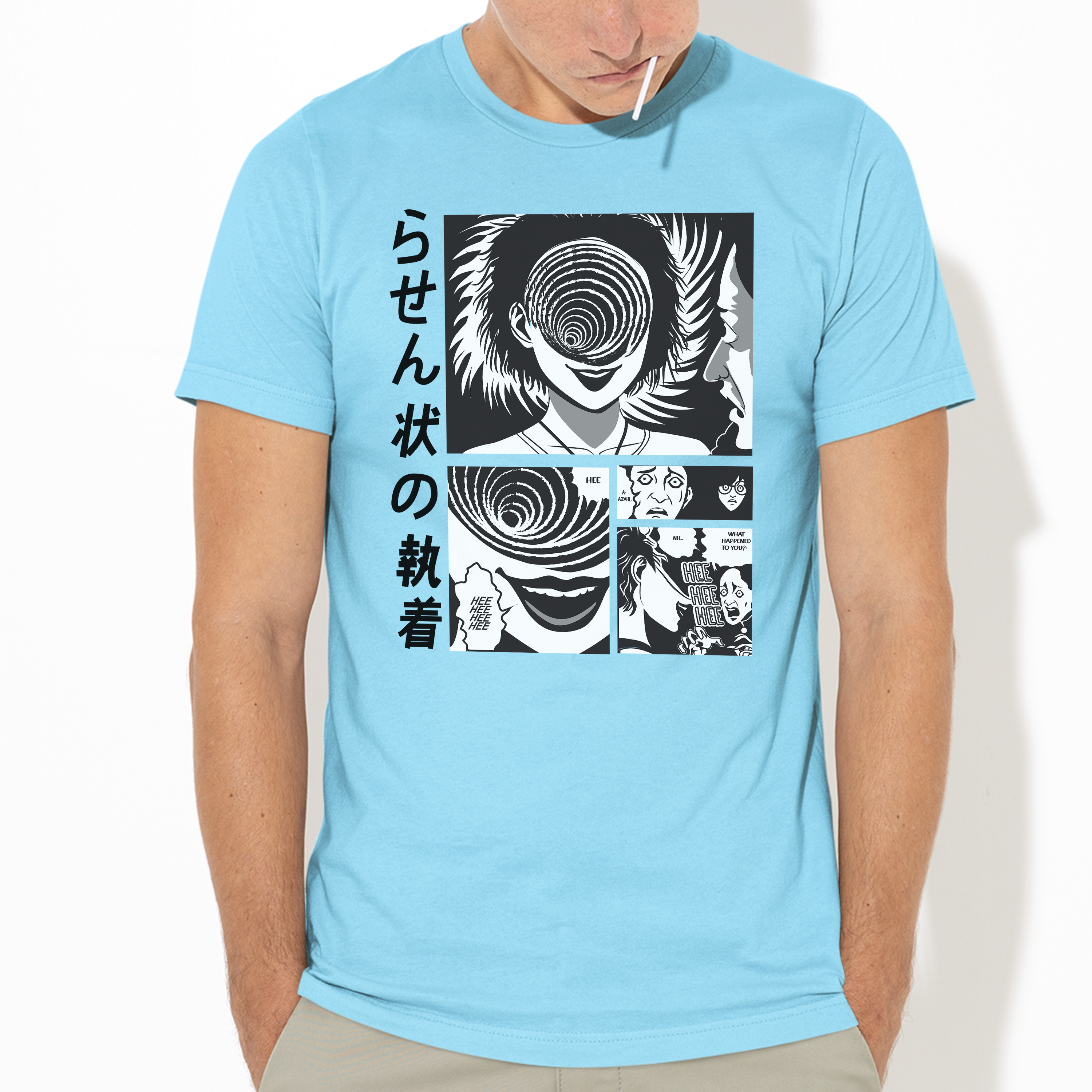 Camiseta Junji Ito Uzumaki Hee