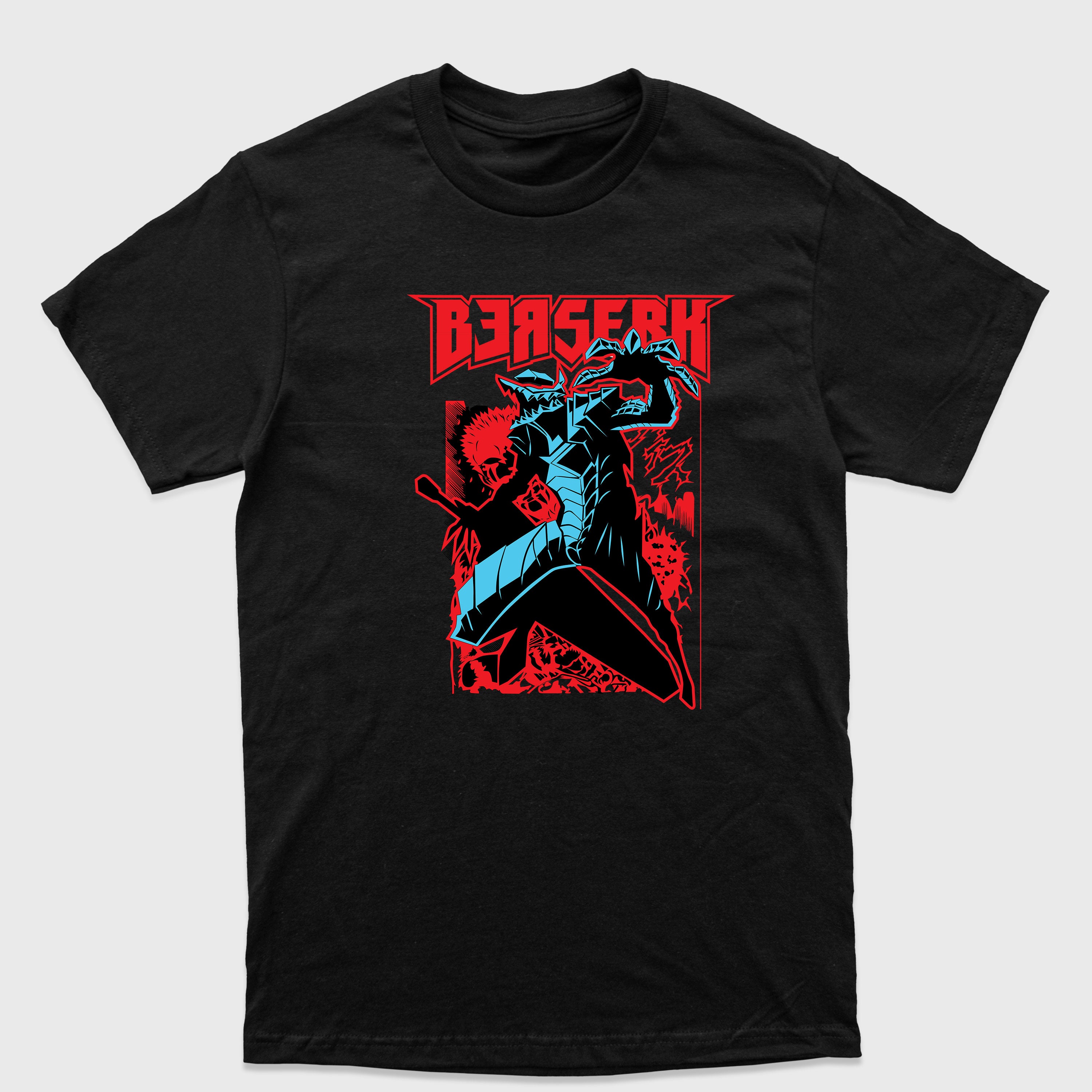 Camiseta Básica Guts Berserk Armor Mode