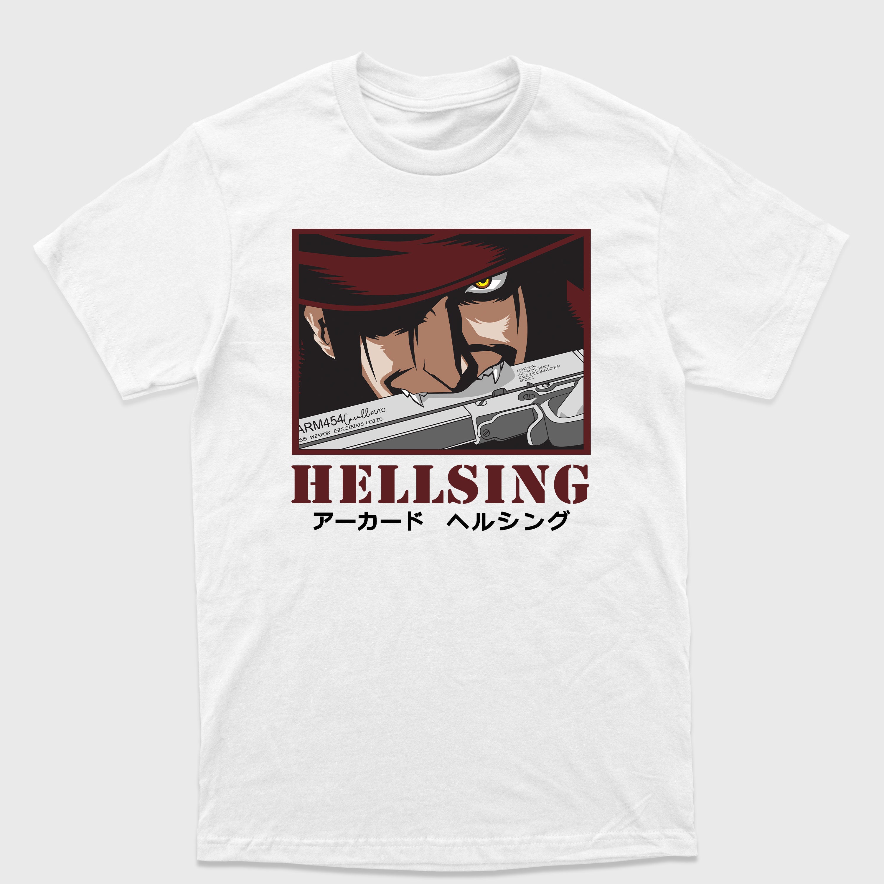 Camiseta Básica Alucard with Cassul Hellsing