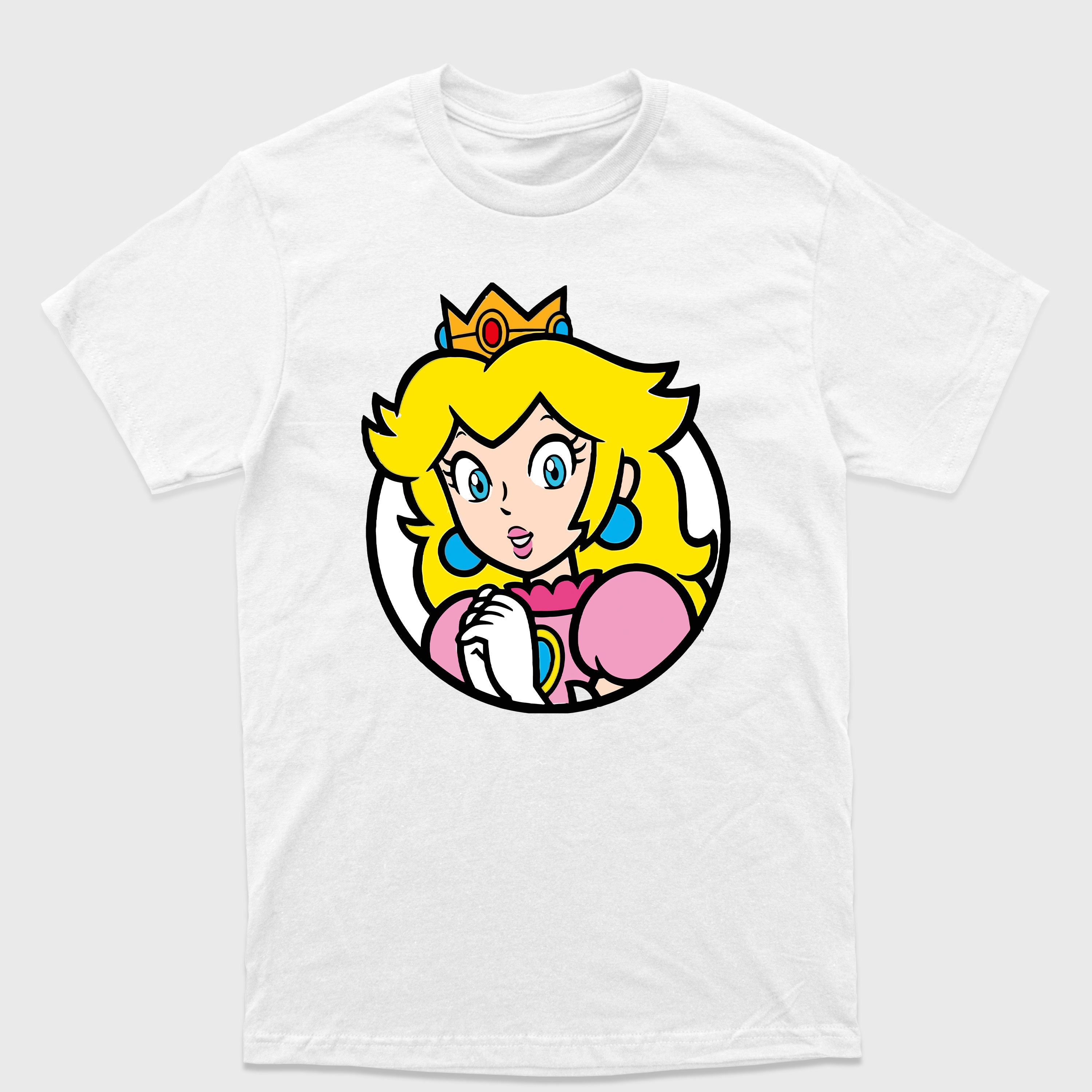 Camiseta Básica Retrato Peach Esperançosa