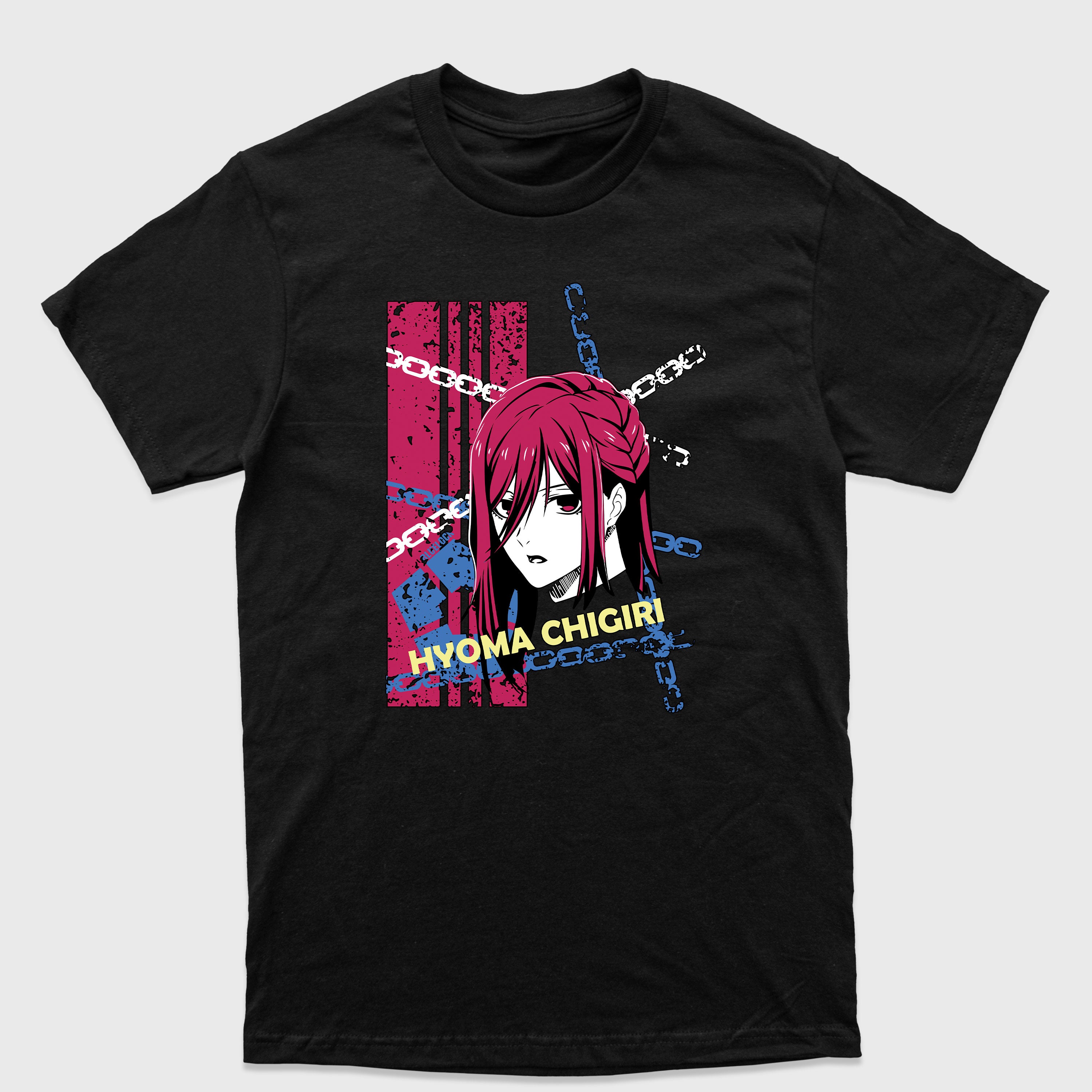 Camiseta Básica Chigiri Chain Break Blue Lock