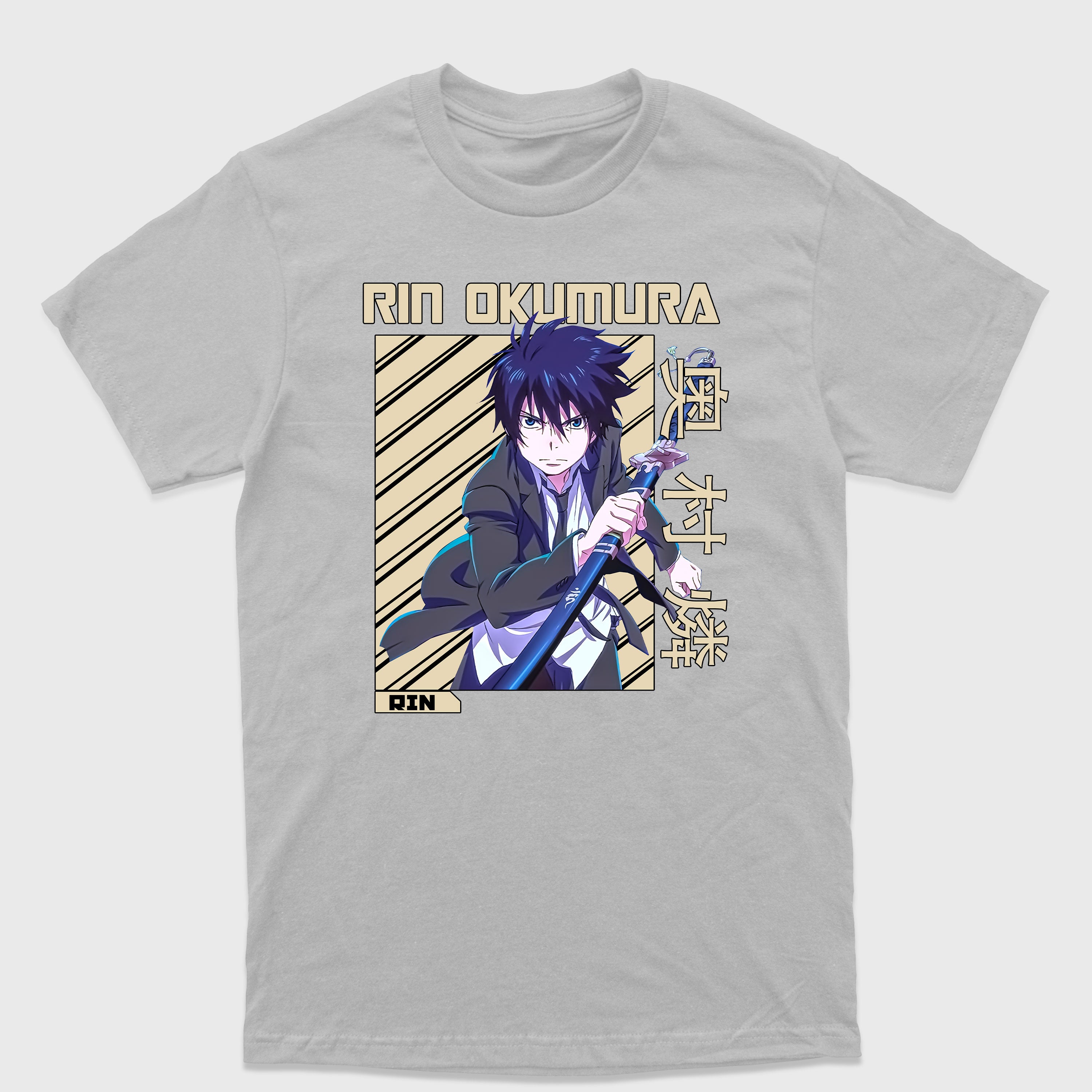 Camiseta Básica Blue Exorcist Rin Okumura