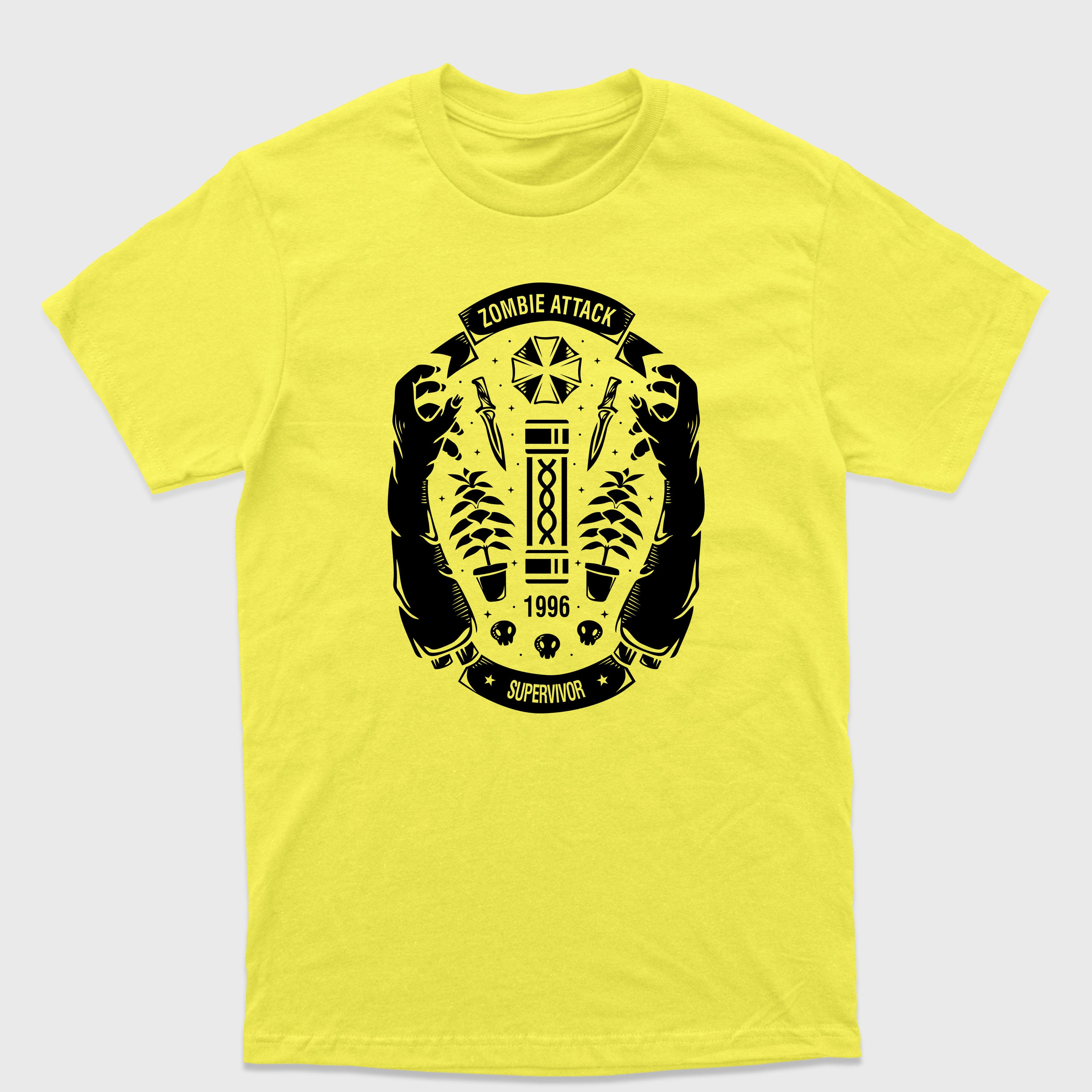 Camiseta Básica Zombie Attack Resident Evil