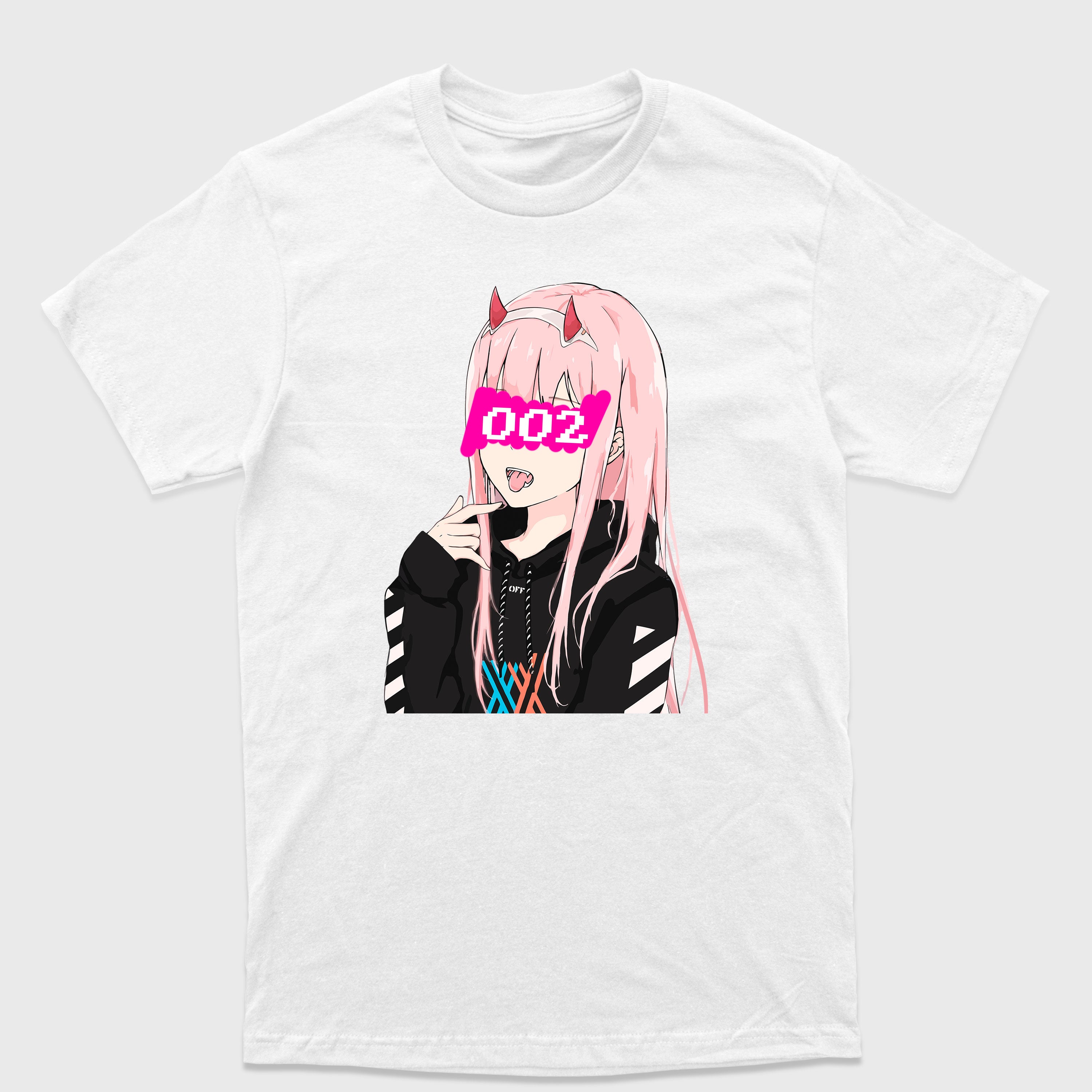 Camiseta Básica 002 Darling In The Franxx