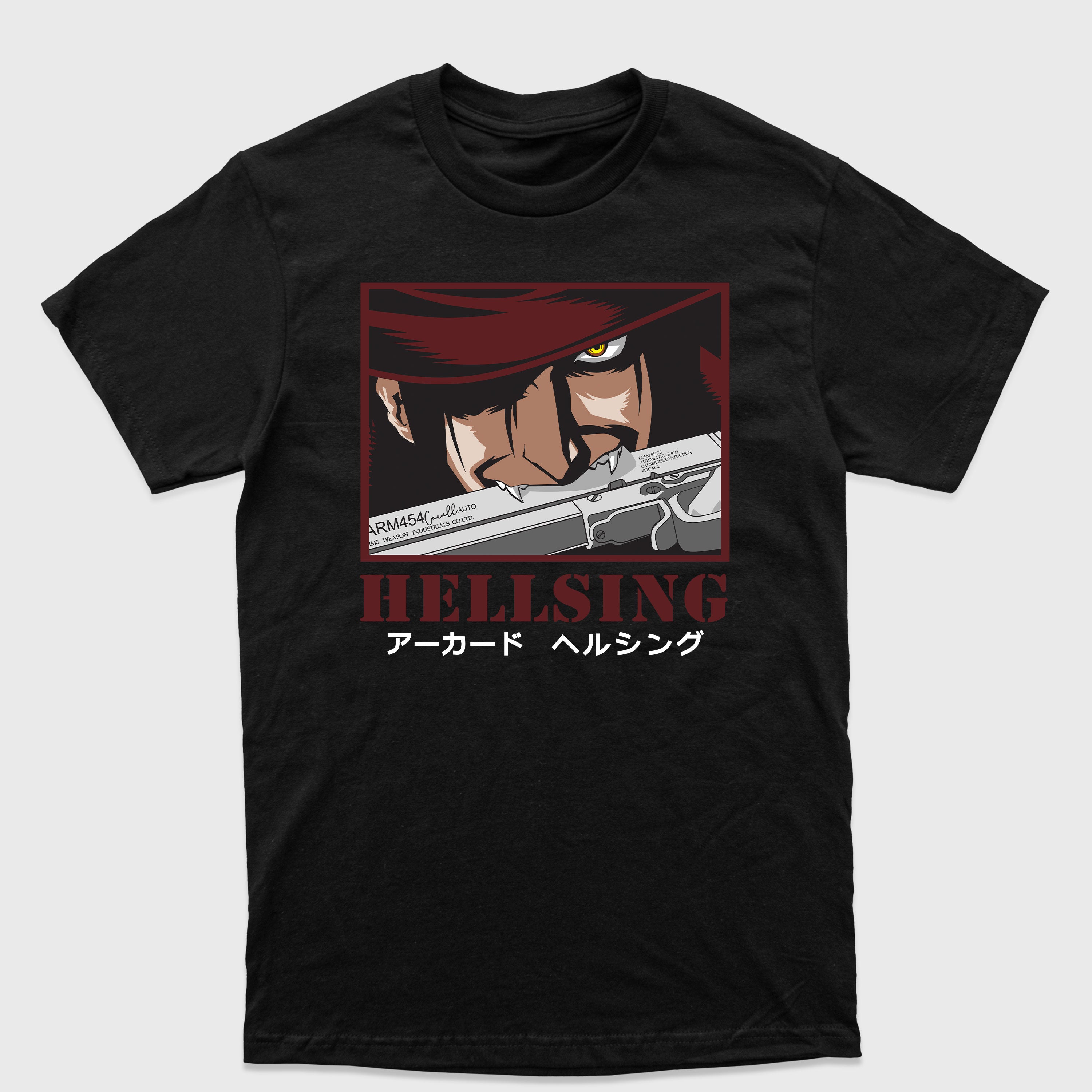 Camiseta Básica Alucard with Cassul Hellsing