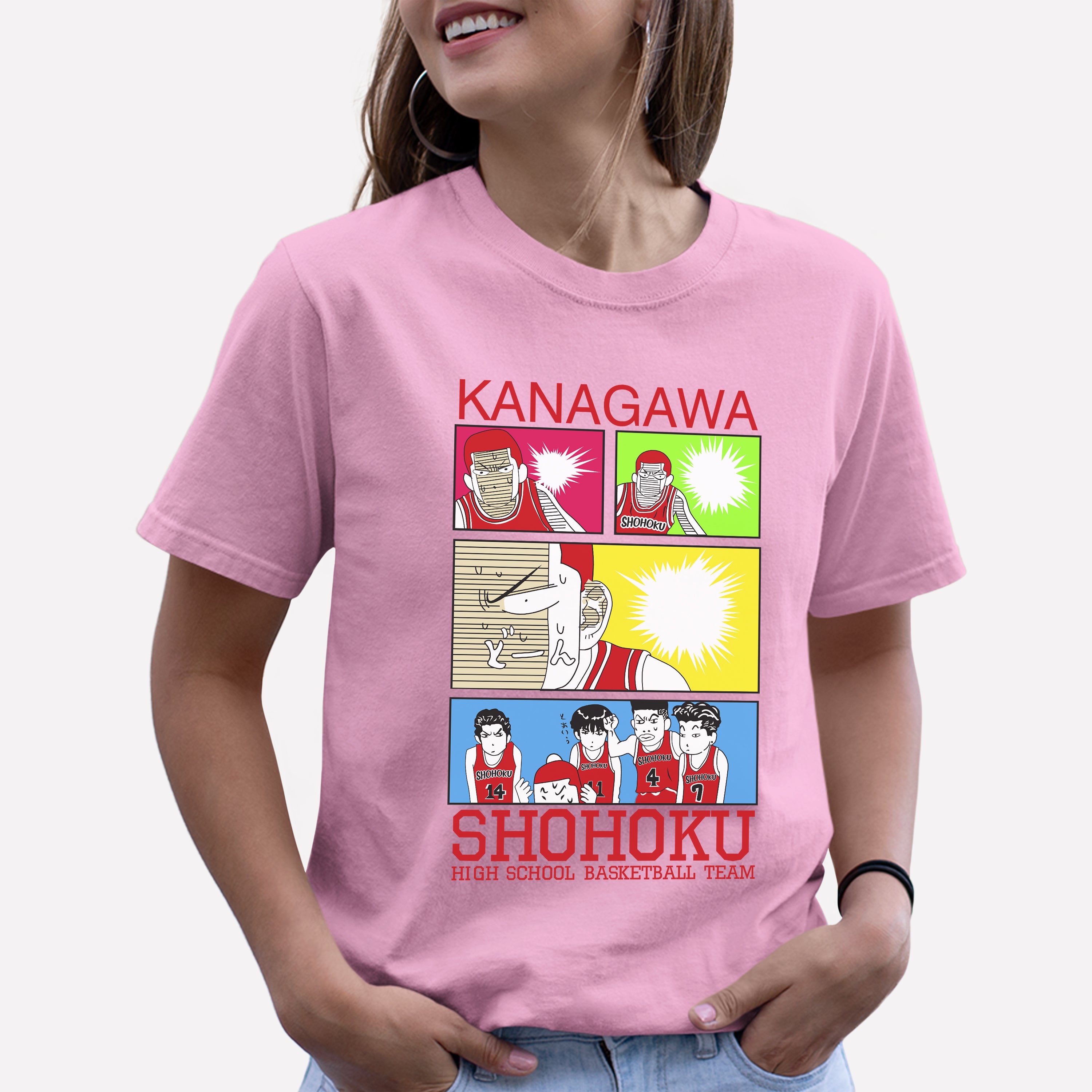 Camiseta Básica Kanagawa Slam Dunk
