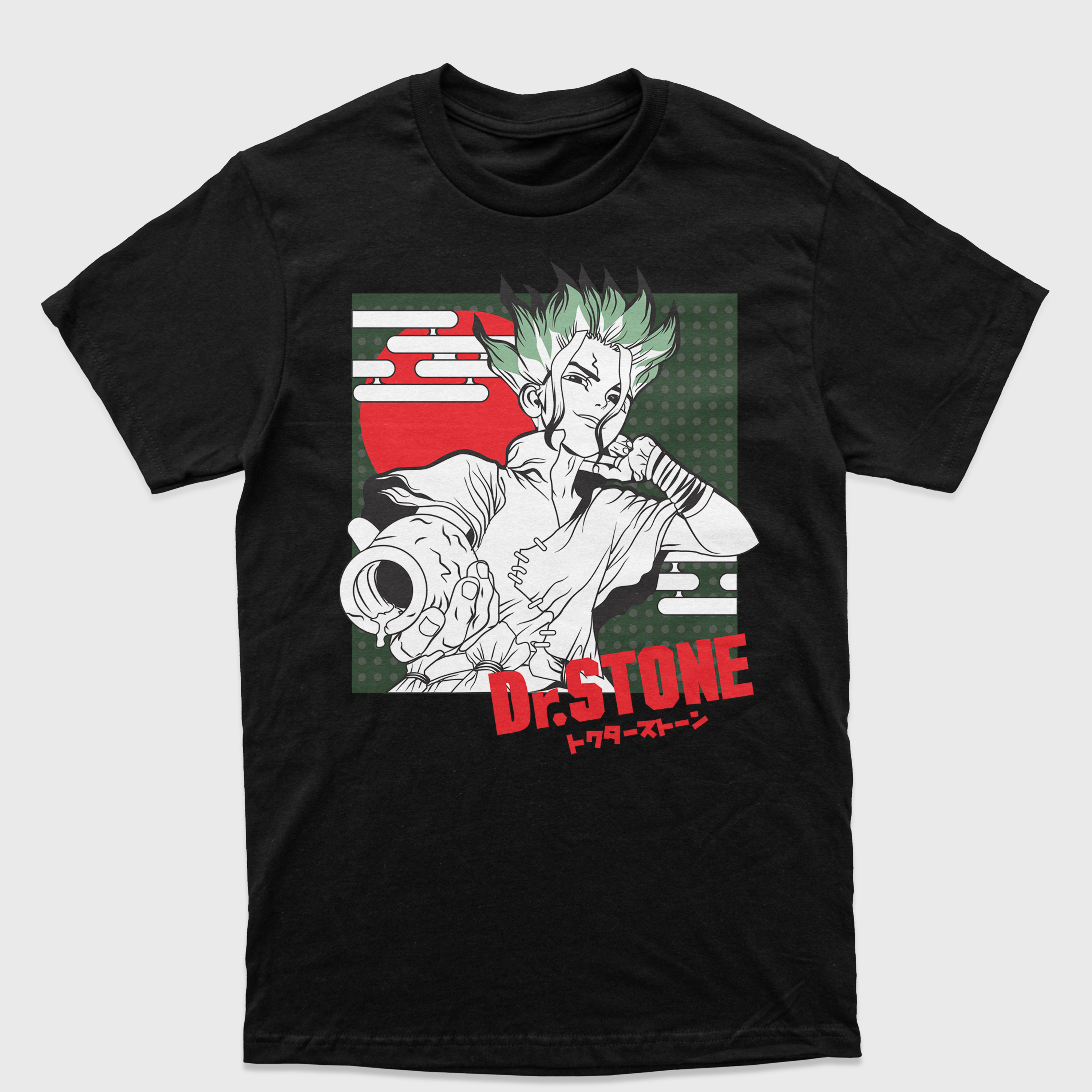 Camiseta Dr Stone Senku