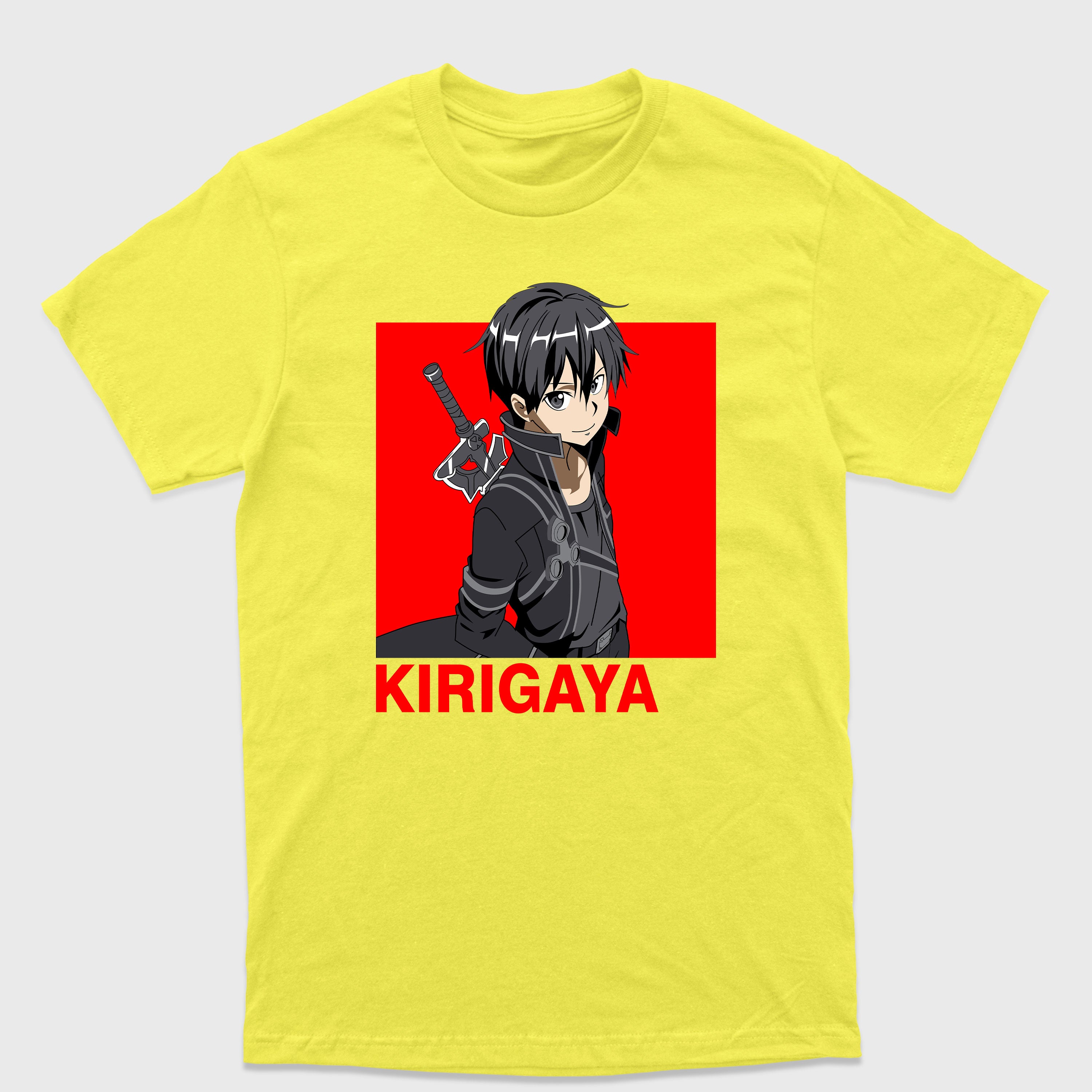Camiseta Básica Kirigaya Kazuto Sword Art Online