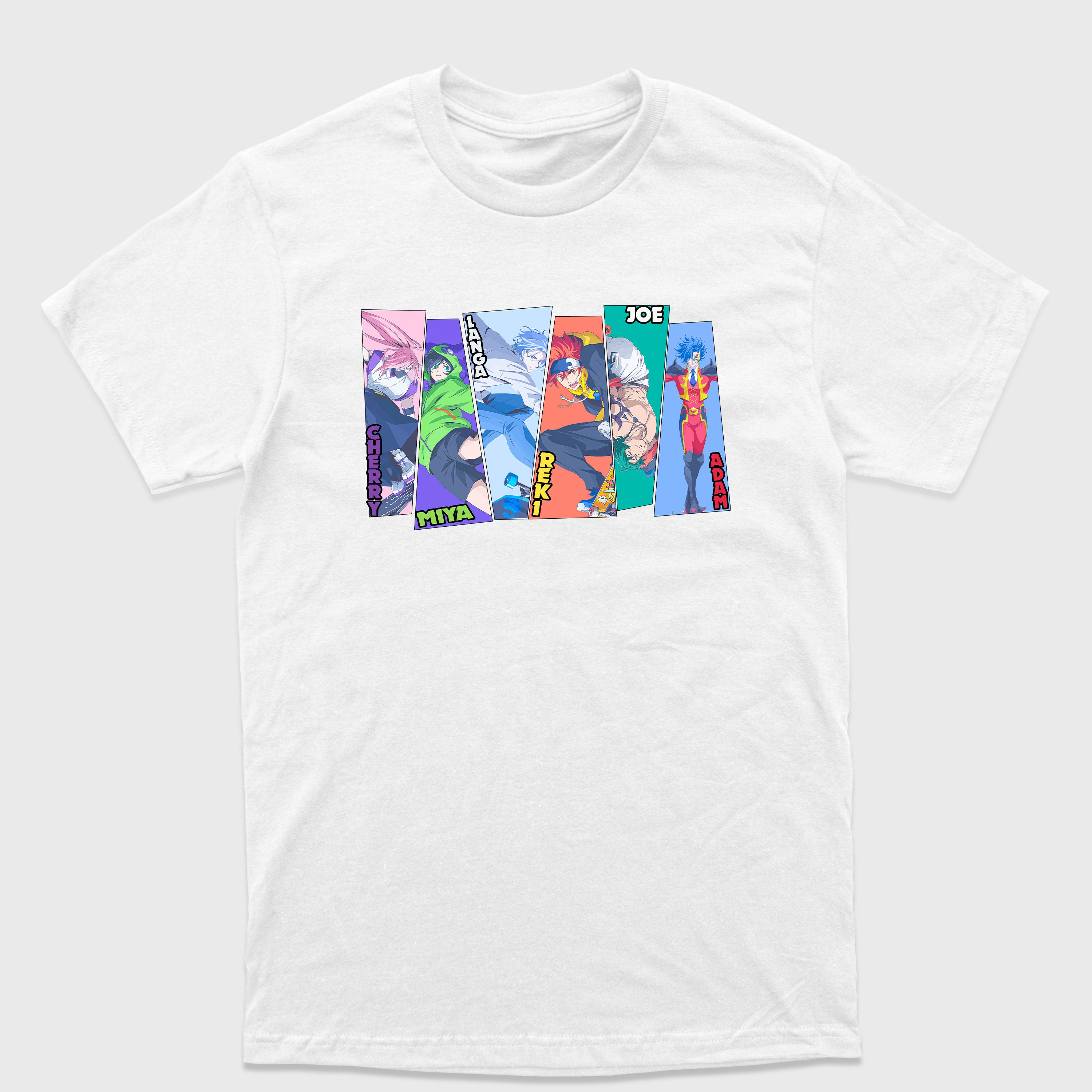 Camiseta Básica SK8 The Infinity Anime