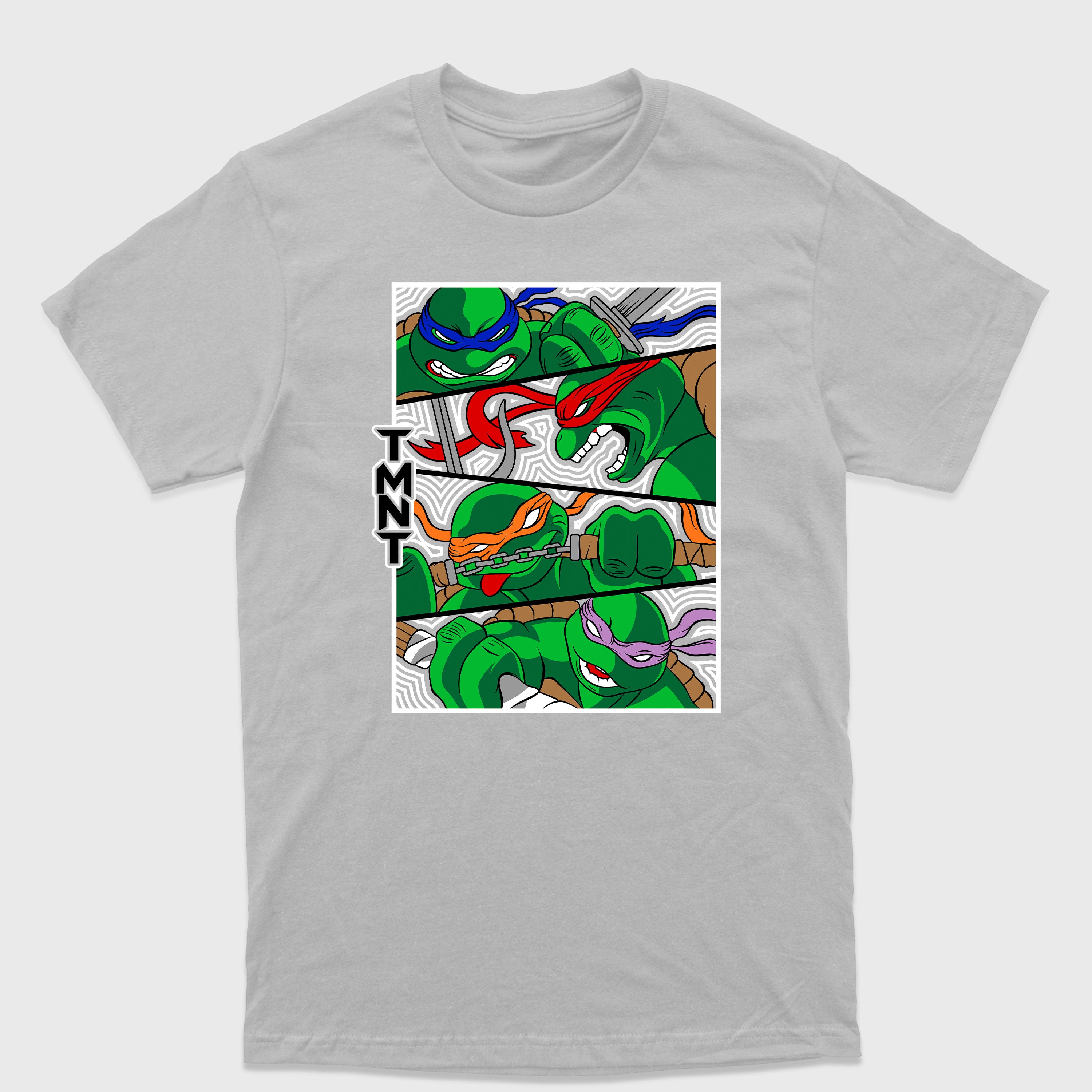 Camiseta Básica As Tartarugas Ninjas Quarteto