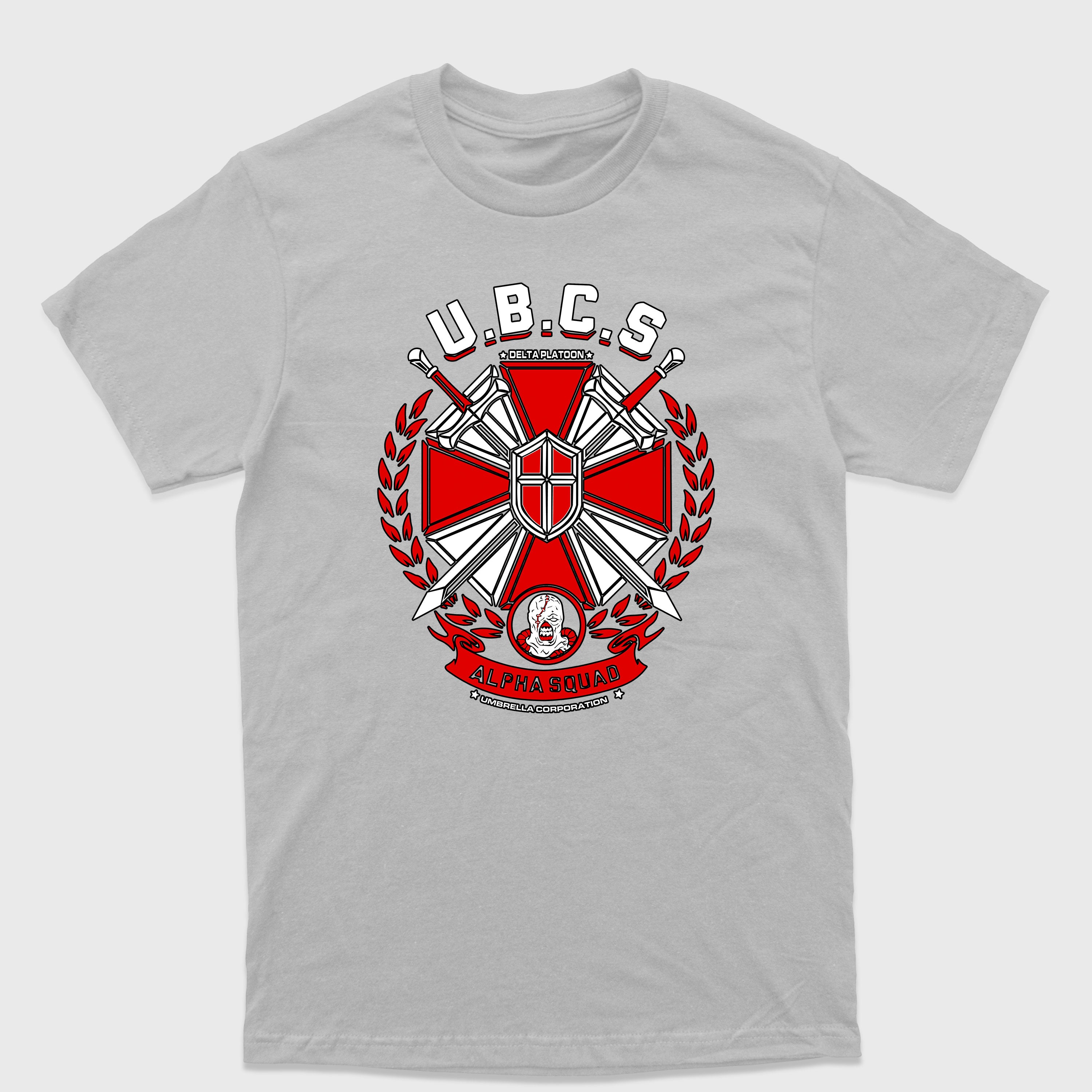 Camiseta Básica Umbrella Corporation UBCS Resident Evil