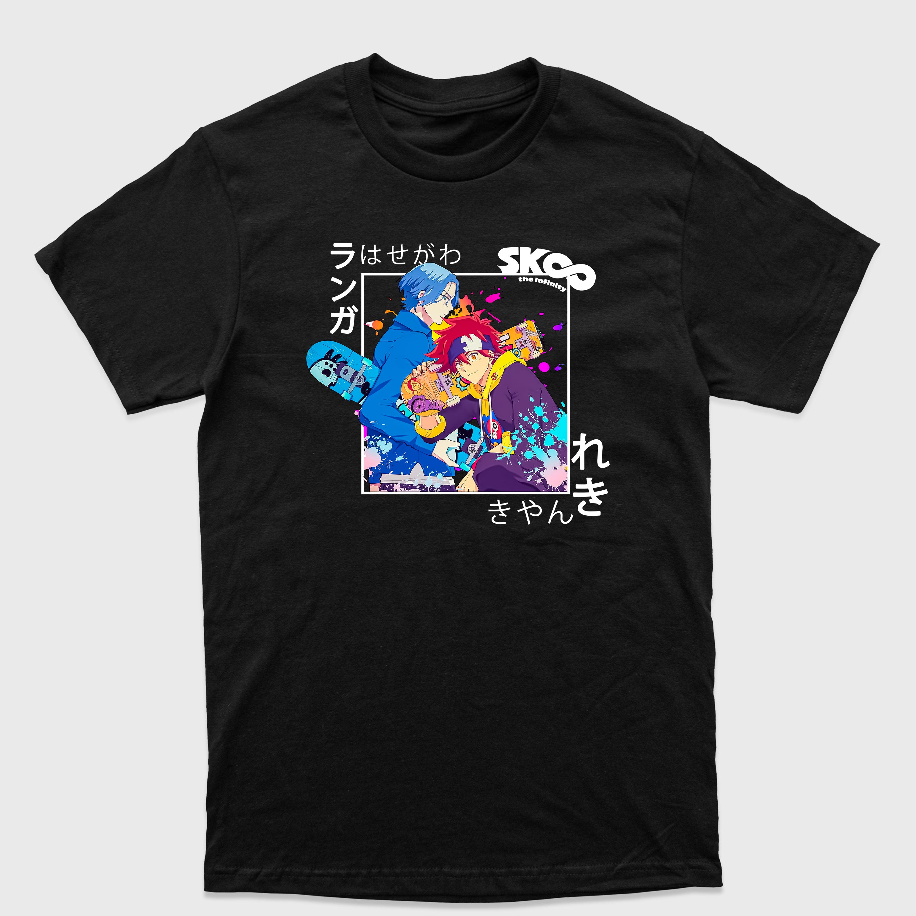Camiseta Básica SK8 The Infinity Amigos Reki Langa