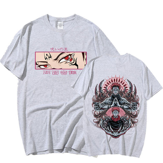 Camiseta Básica King of Curse Sukuna Jujutsu Kaisen