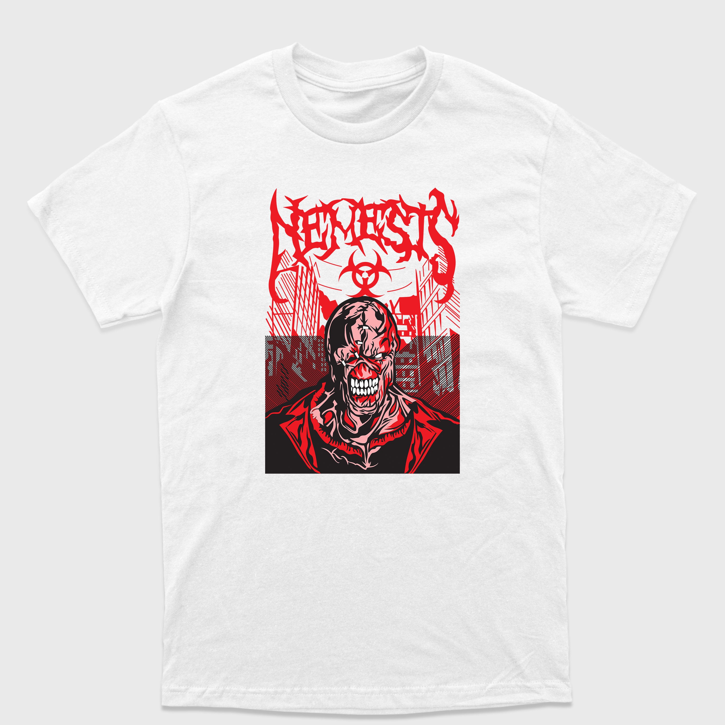 Camiseta Básica Nemesis Resident Evil
