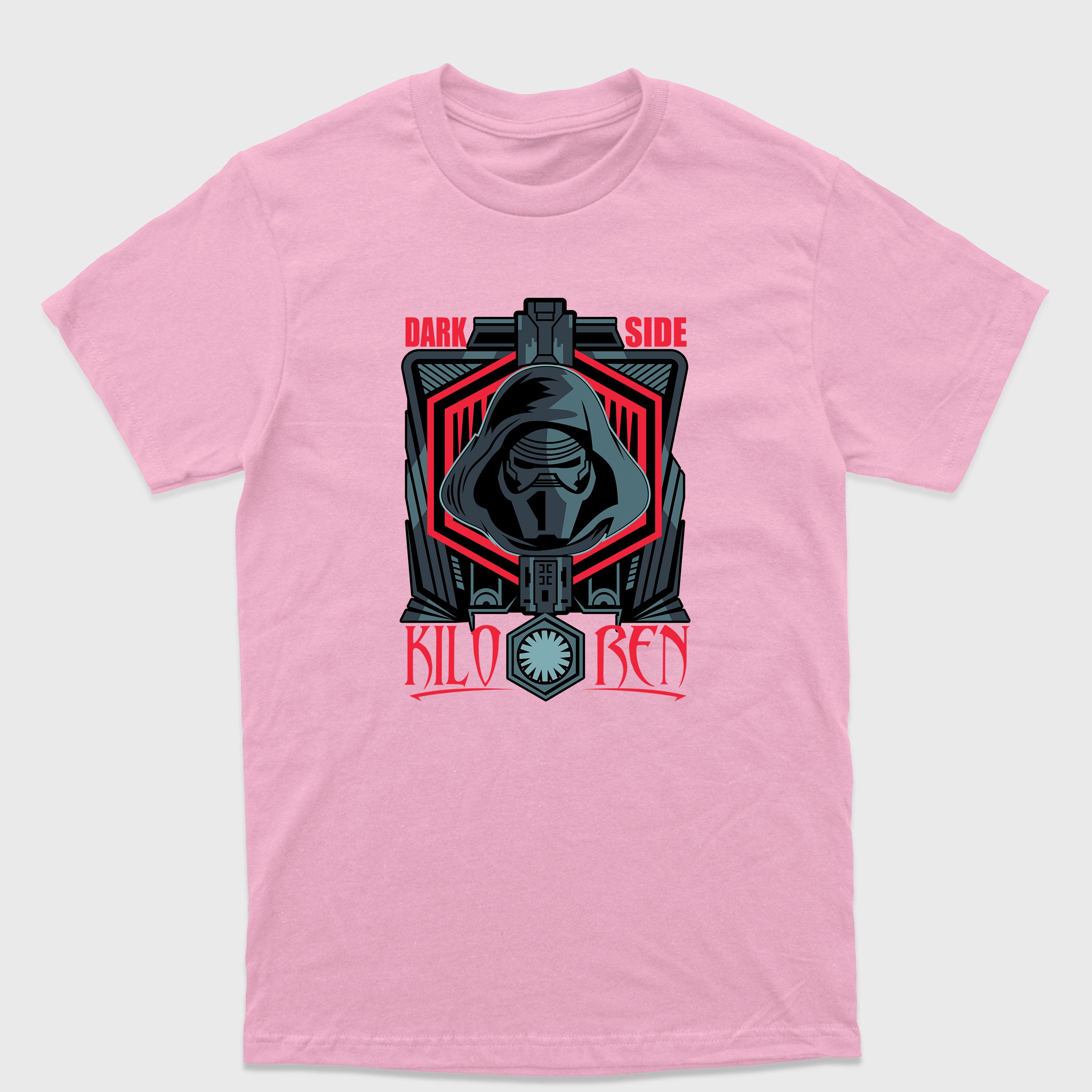 Camiseta Básica Kylo Ren Dark Side Star Wars