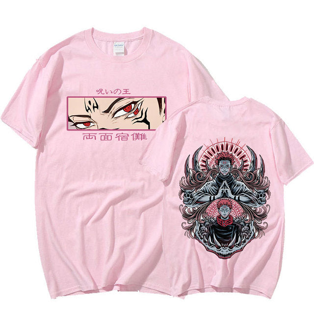 Camiseta Básica King of Curse Sukuna Jujutsu Kaisen
