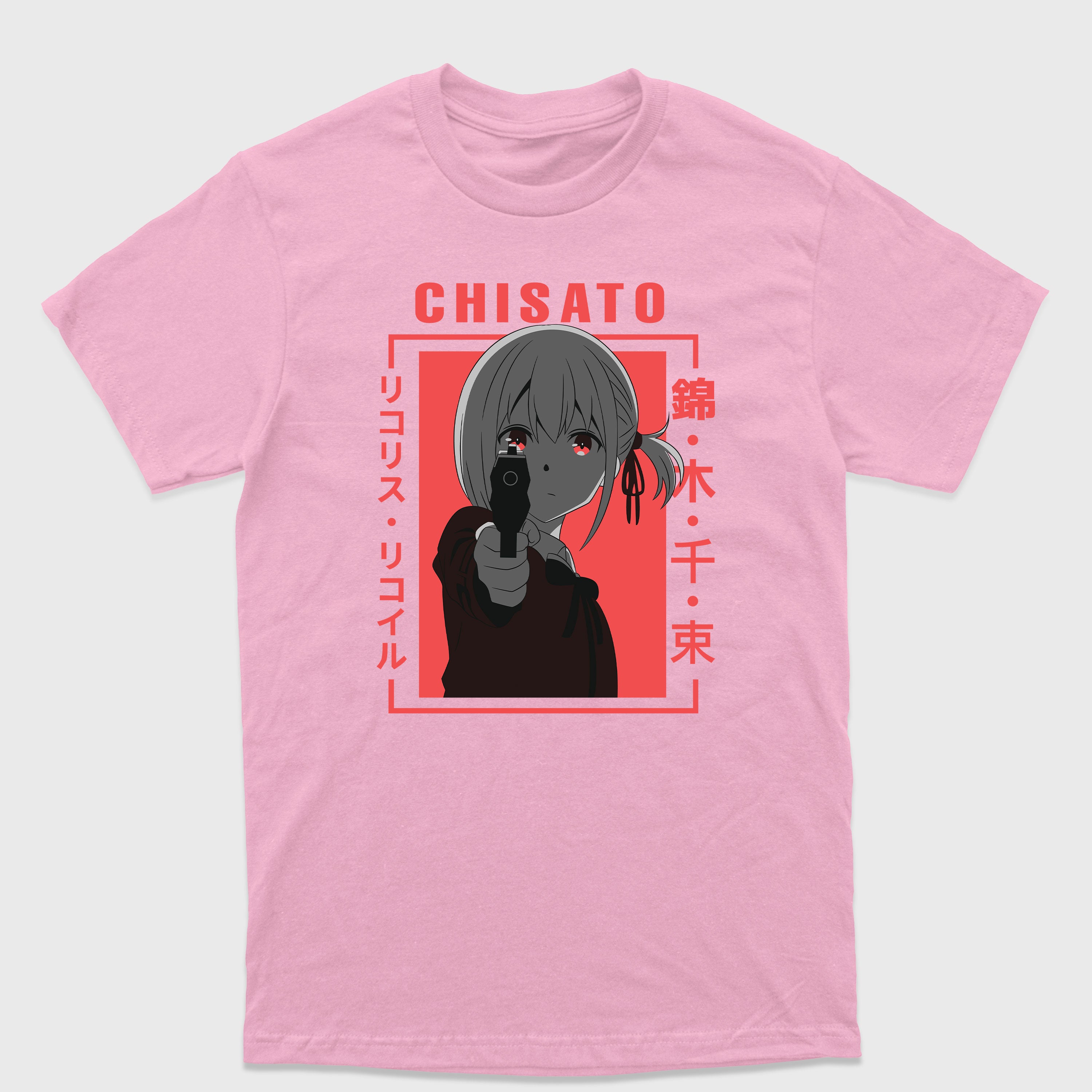Camiseta Básica Chisato Nishikigi Lycoris Recoil
