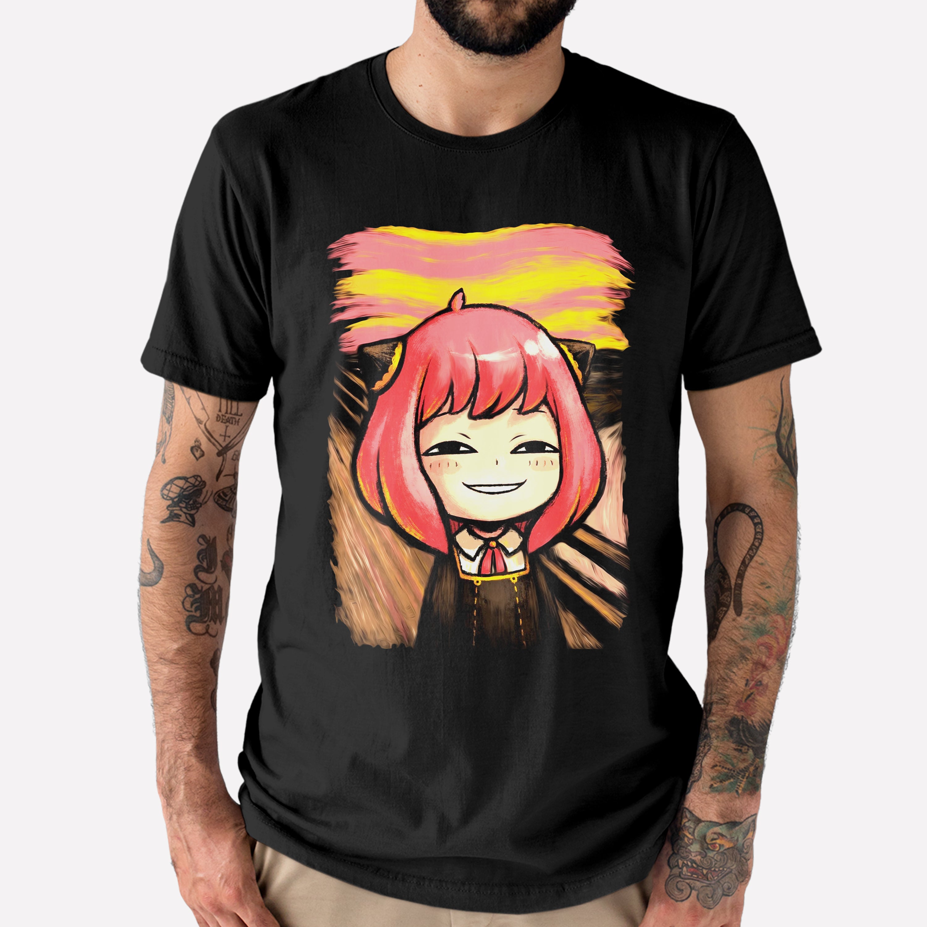 Camiseta Spy x Family Anya Pintura